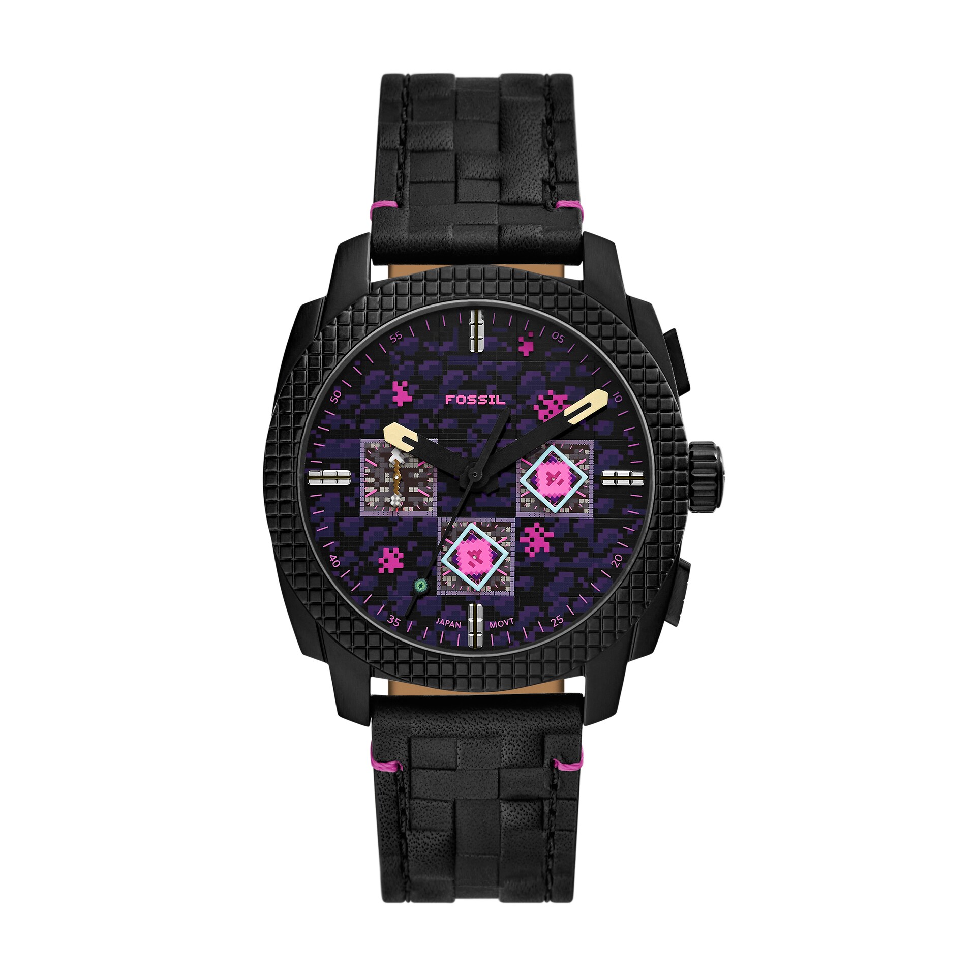 FOSSIL Analog klocka 'MINECRAFT' herr