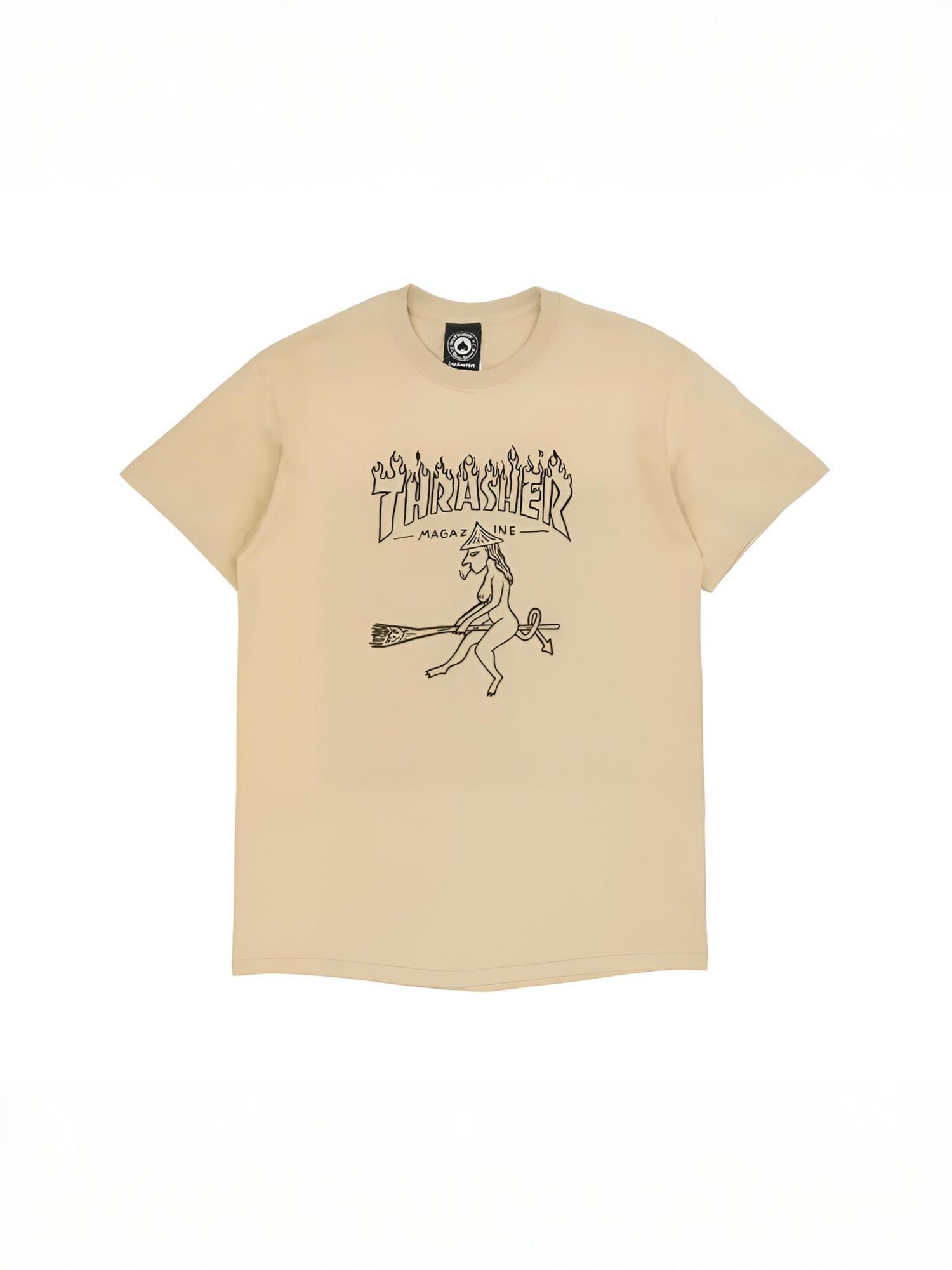 THRASHER Camiseta 'WITCH'  beige
