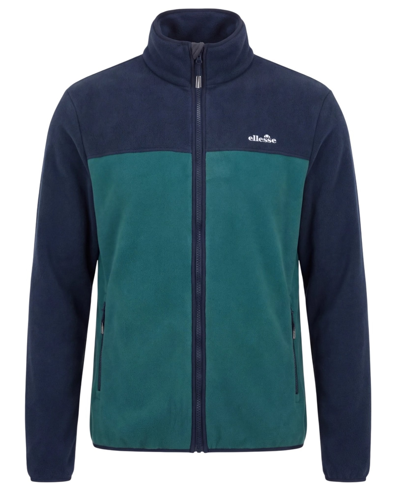 ELLESSE Jachetă  fleece Monterras bleumarin / verde smarald