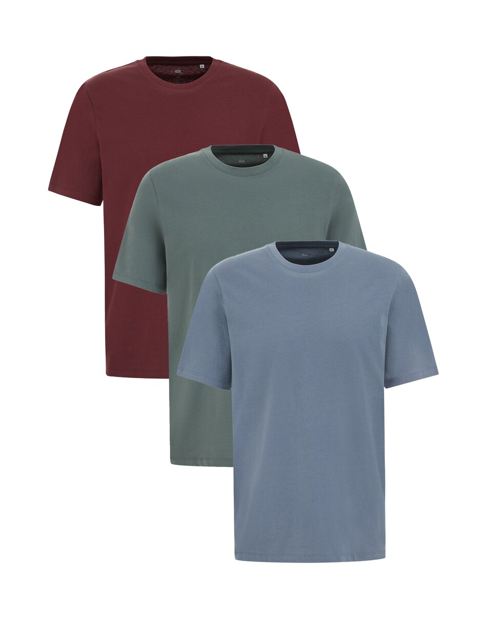 T-shirt ljusblå / pastellgrön