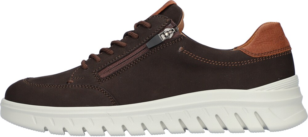 WALDLÄUFER Schnürschuh Herren Größe 40.5/41 cognac / dunkelbraun