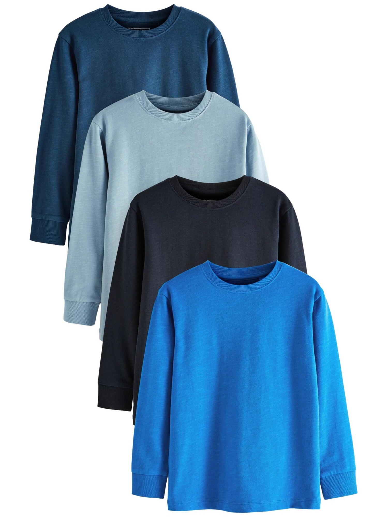 Next Tricou  albastru / bleumarin / albastru deschis