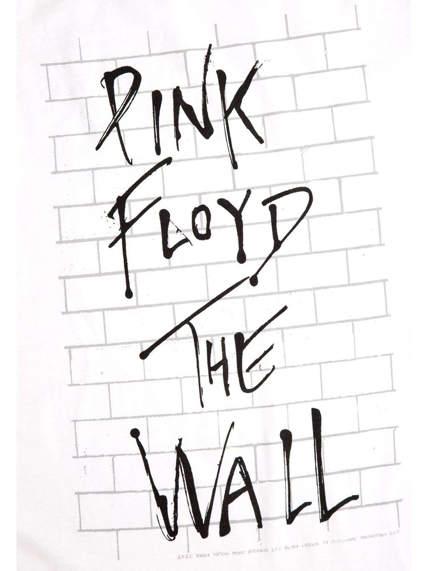 Pink Floyd Camiseta 'Pink Floyd- The Wall album T-Shirt' blanco – imagen 3