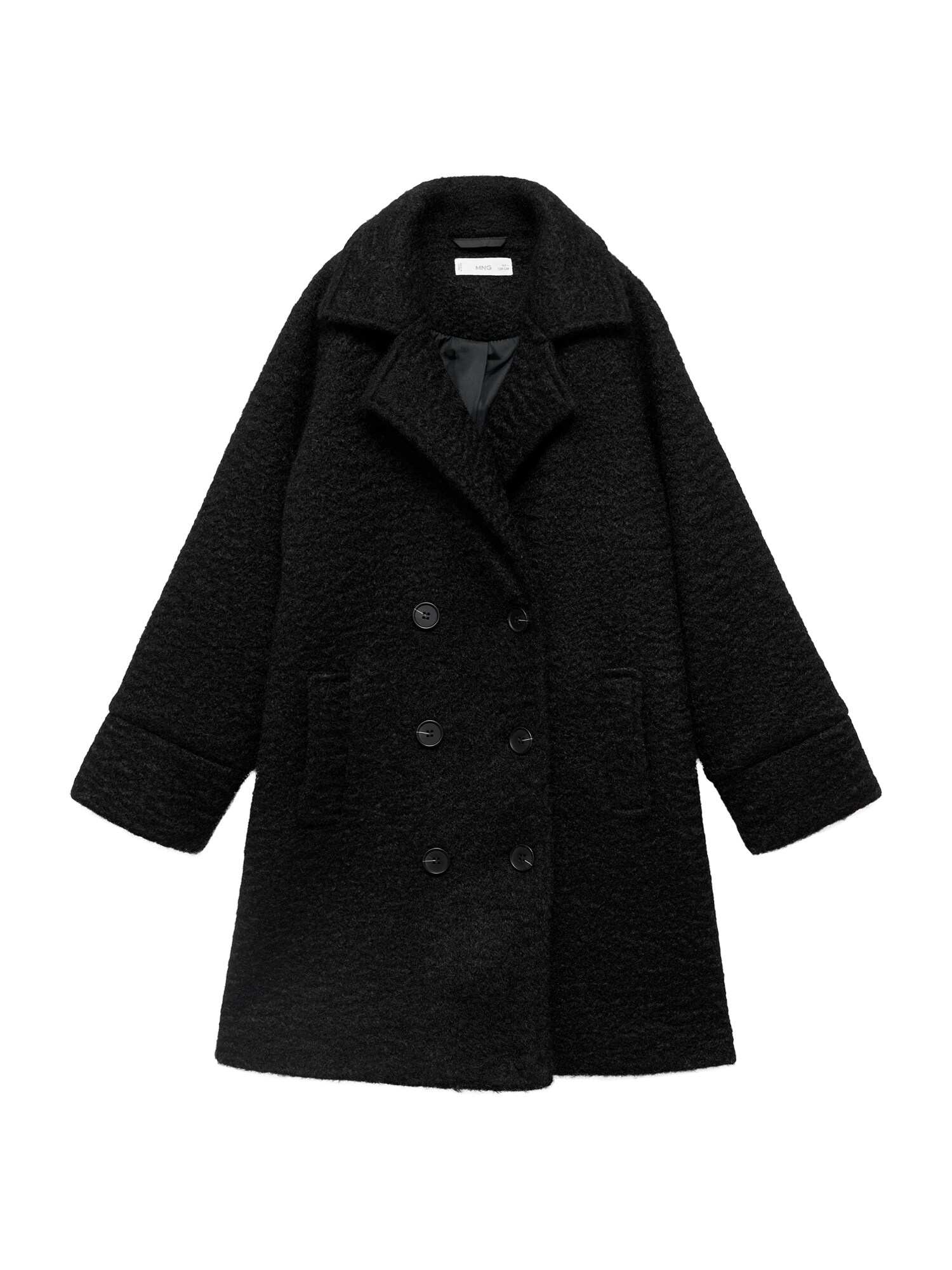 MANGO KIDS Palton Becky  negru