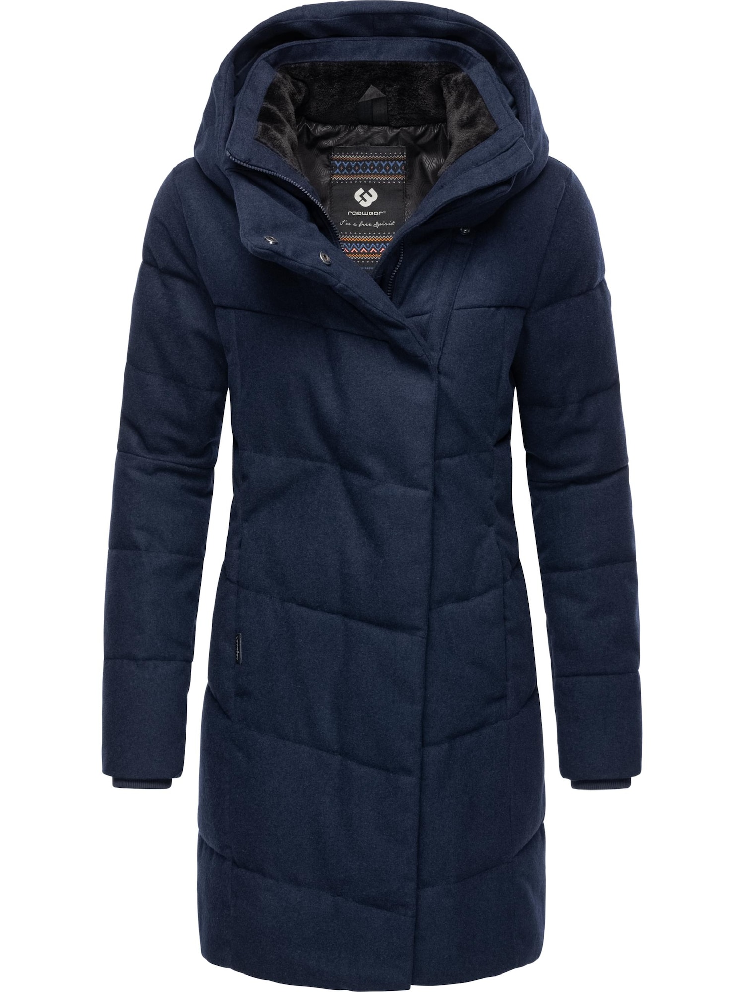 Ragwear Palton de iarnă Pavla  bleumarin