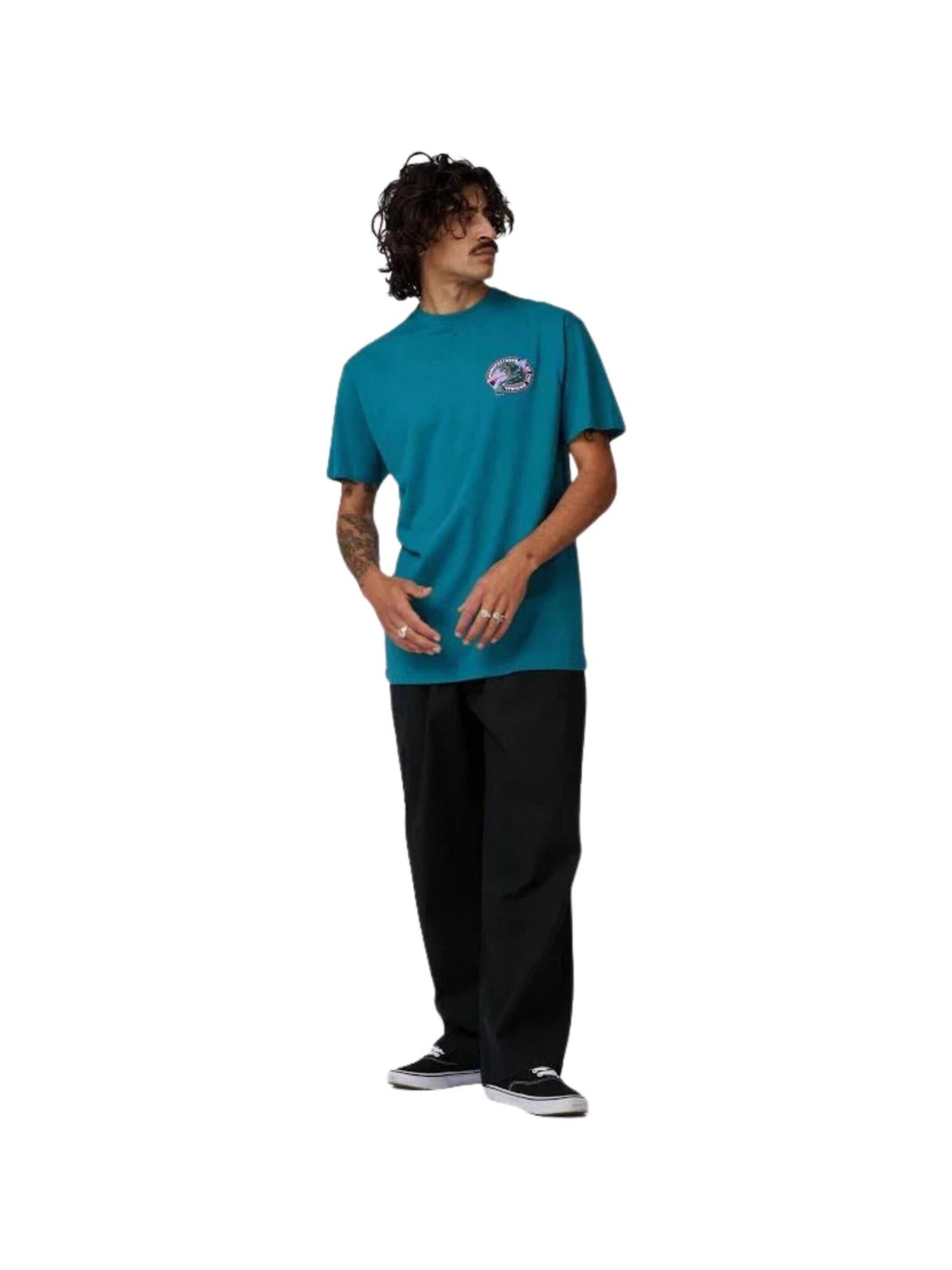 Santa Cruz Camiseta 'Camiseta santa cruz azul natas sketch panther tee' azul – imagen 1