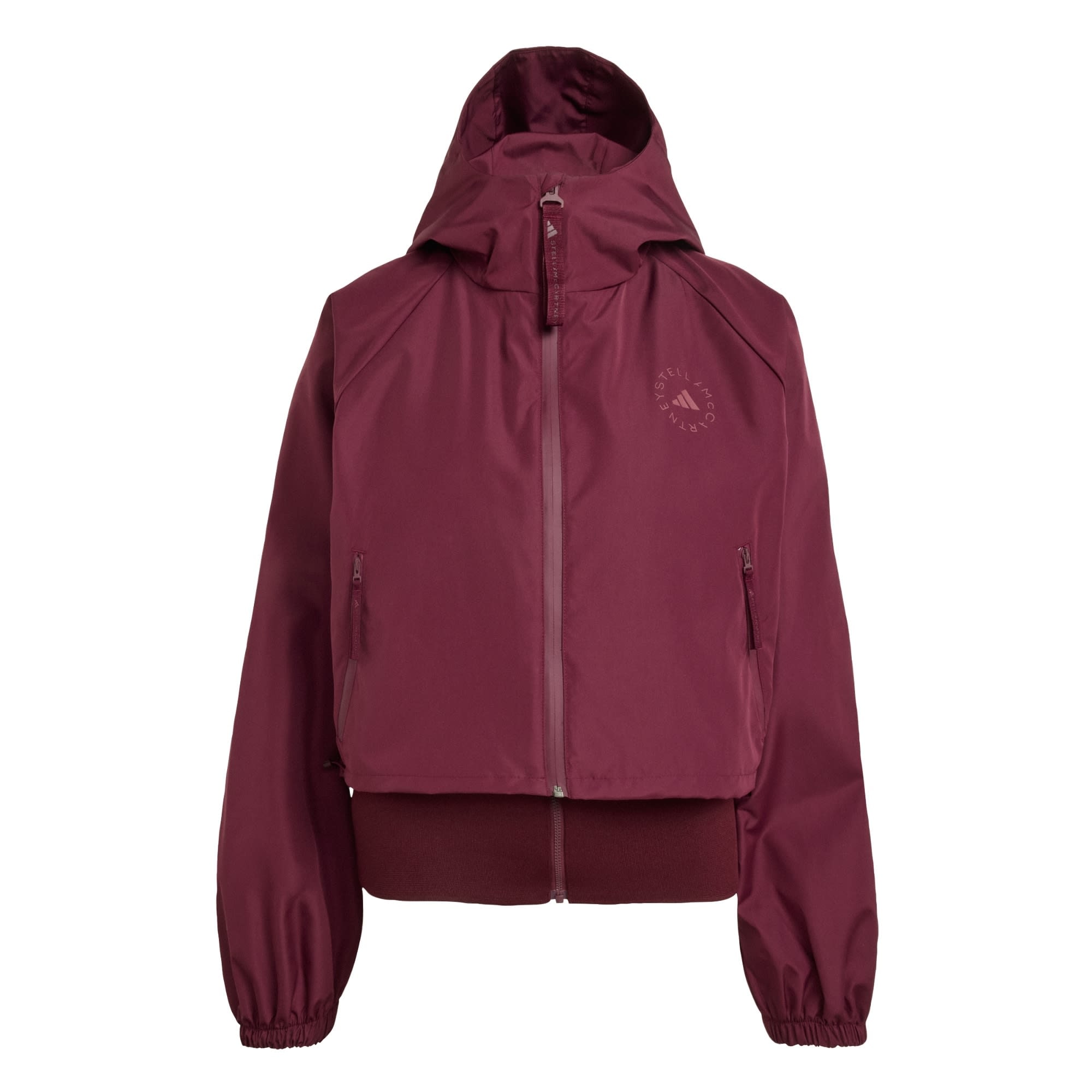 ADIDAS BY STELLA MCCARTNEY Jachetă de trening roșu vin