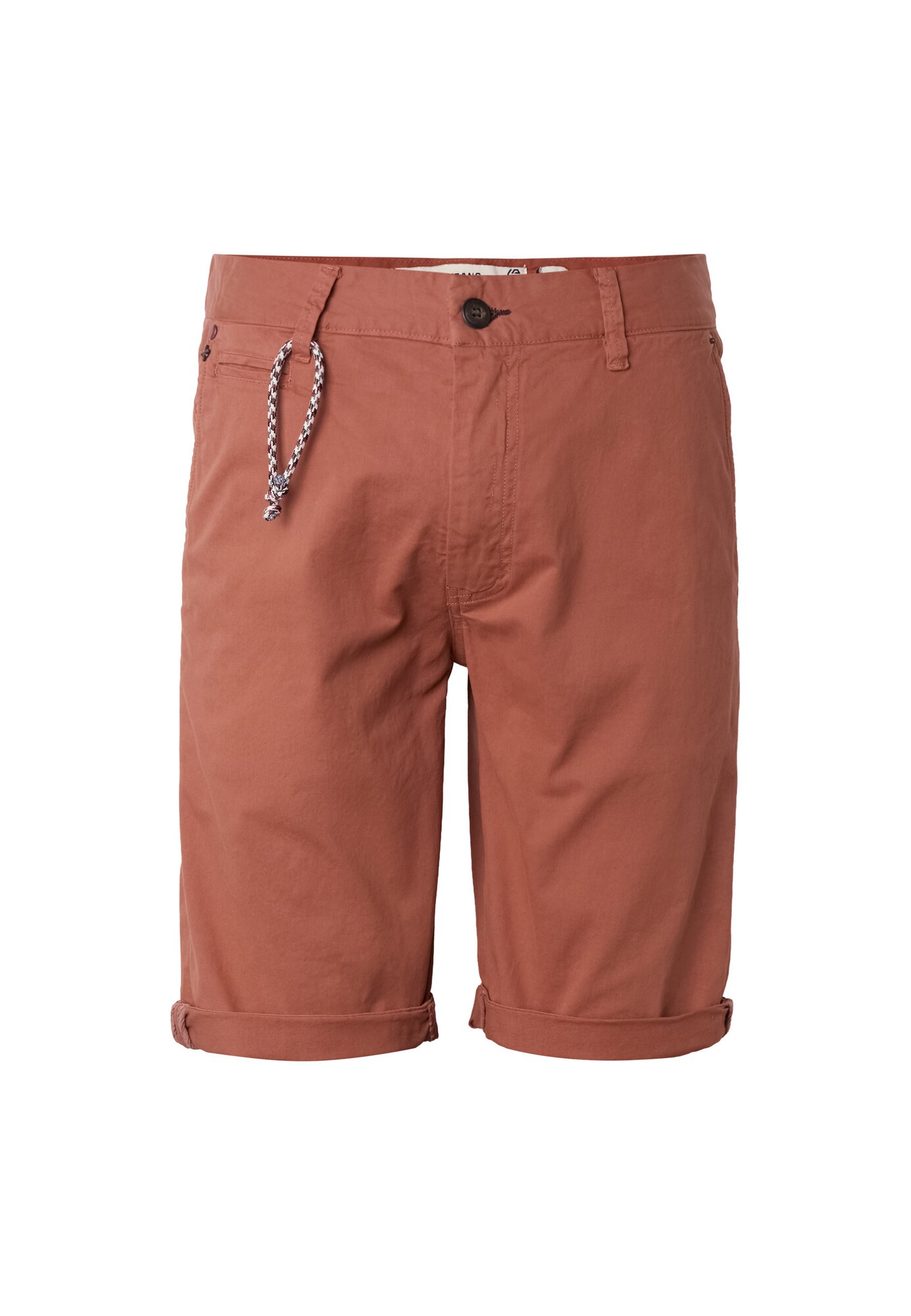 INDICODE JEANS Chino nohavice 'Canva'  homárová