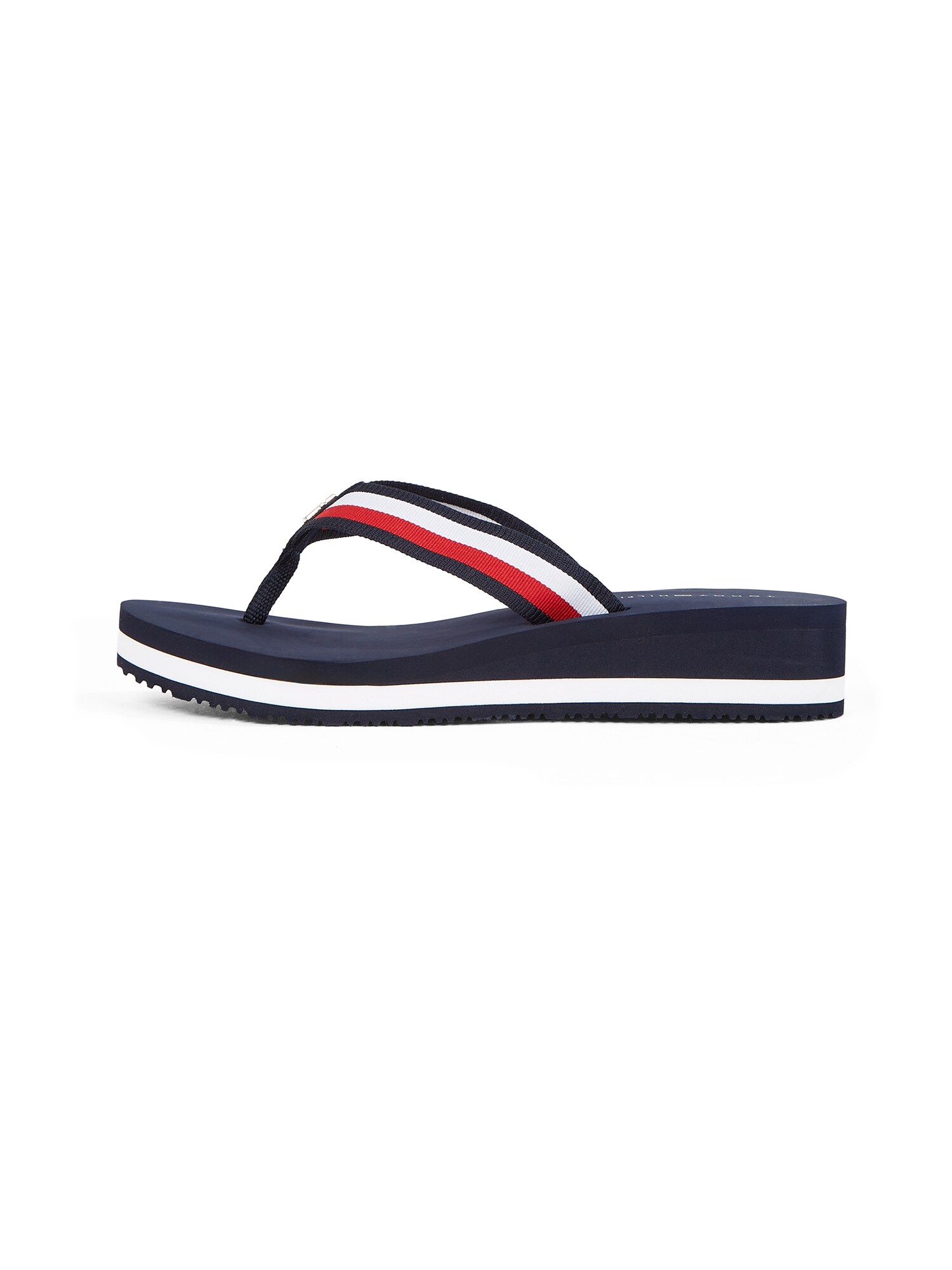TOMMY HILFIGER Flip-flops  bleumarin / roșu / alb