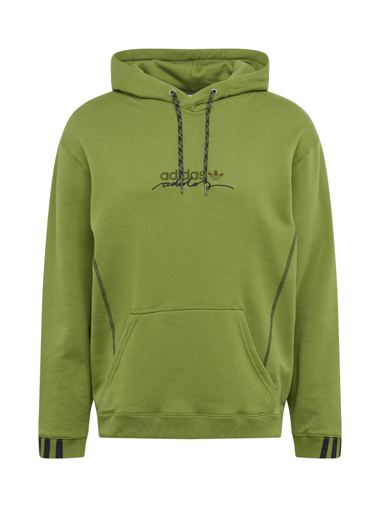 ADIDAS ORIGINALS Megztinis be užsegimo 'R.Y.V.'  juoda / alyvuogių spalva