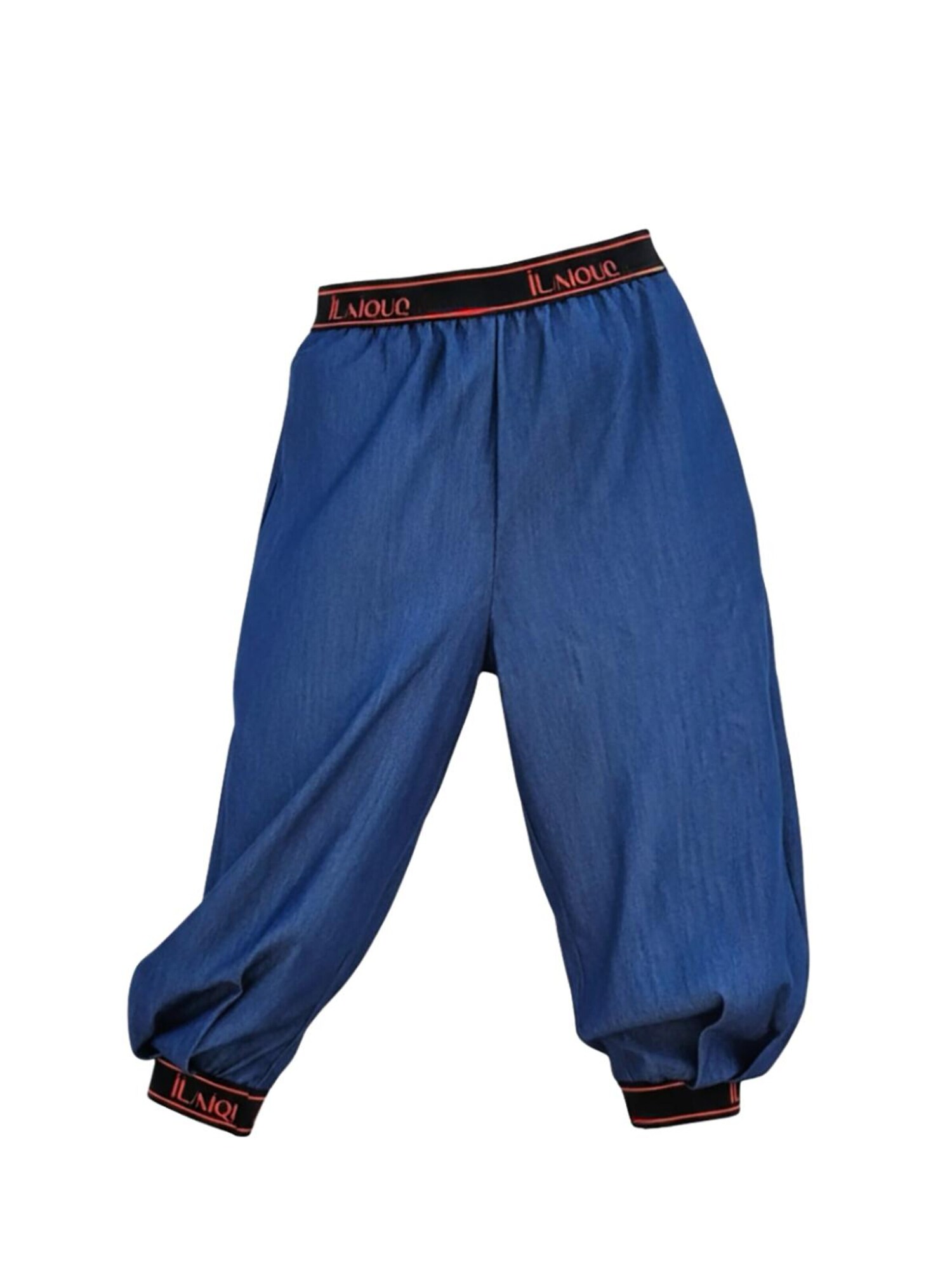 IUnique Pantalón 'Pantalon pirat 3/4, denim, albastru'  azul denim