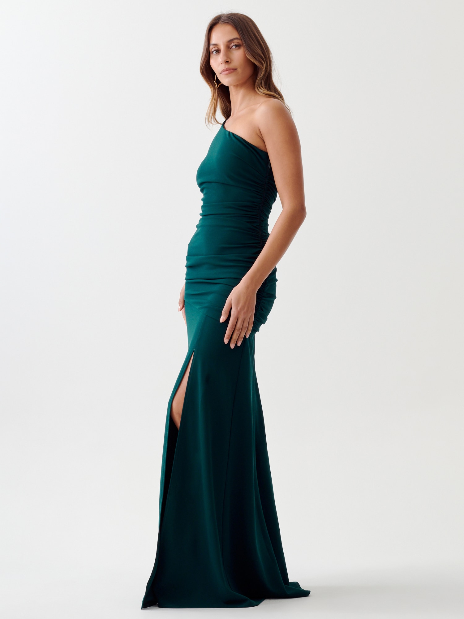BWLDR Rochie Gena  verde închis