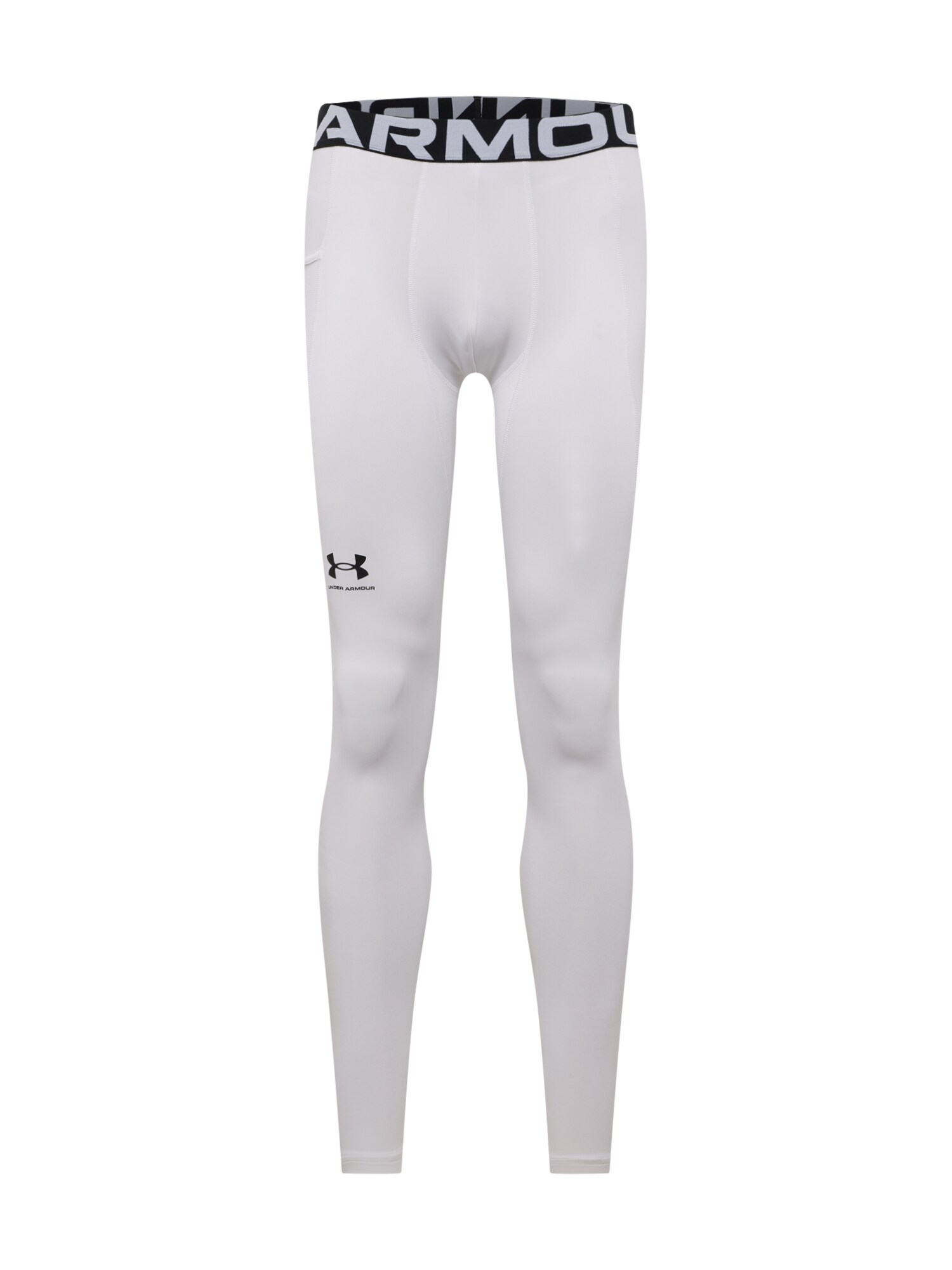 UNDER ARMOUR Pantaloni sport  negru / alb