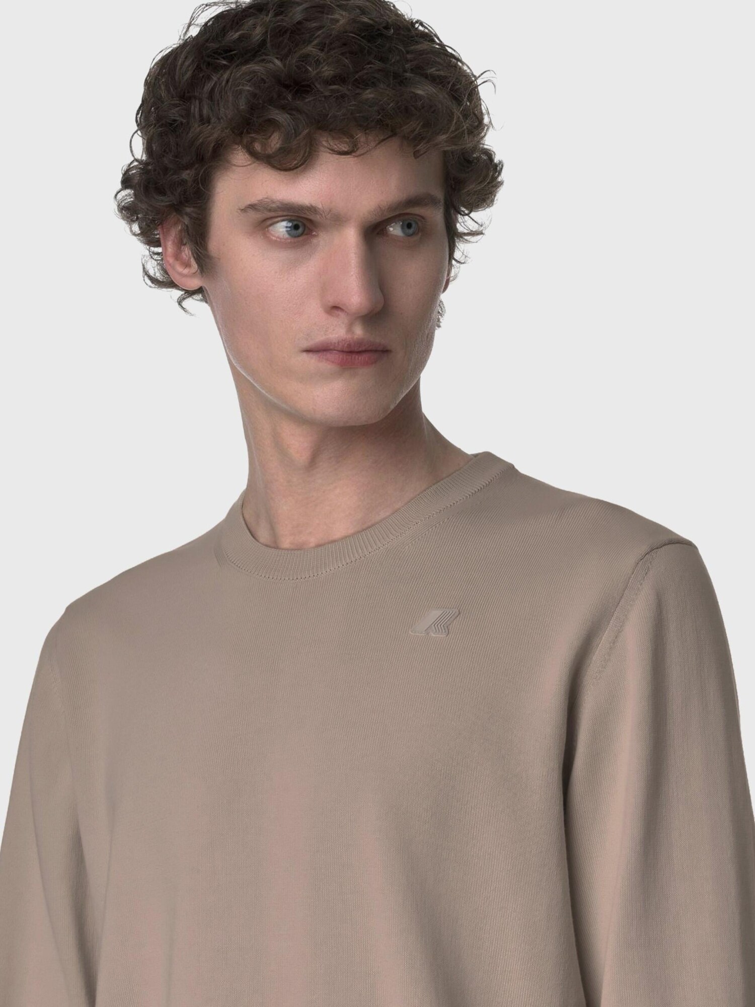 K-Way Jersey 'SEBASTIAN'  beige oscuro – imagen 4