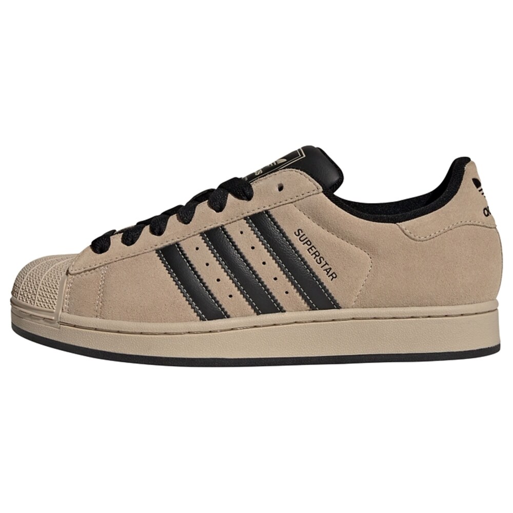 ADIDAS ORIGINALS Sneaker 'Superstar II' Damen Größe 49/49.5 khaki / schwarz