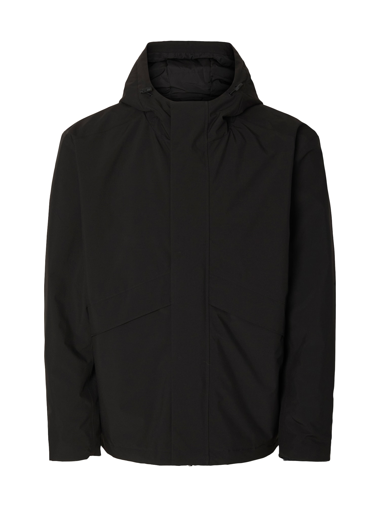 SELECTED Chaqueta funcional 'FOREST' negro