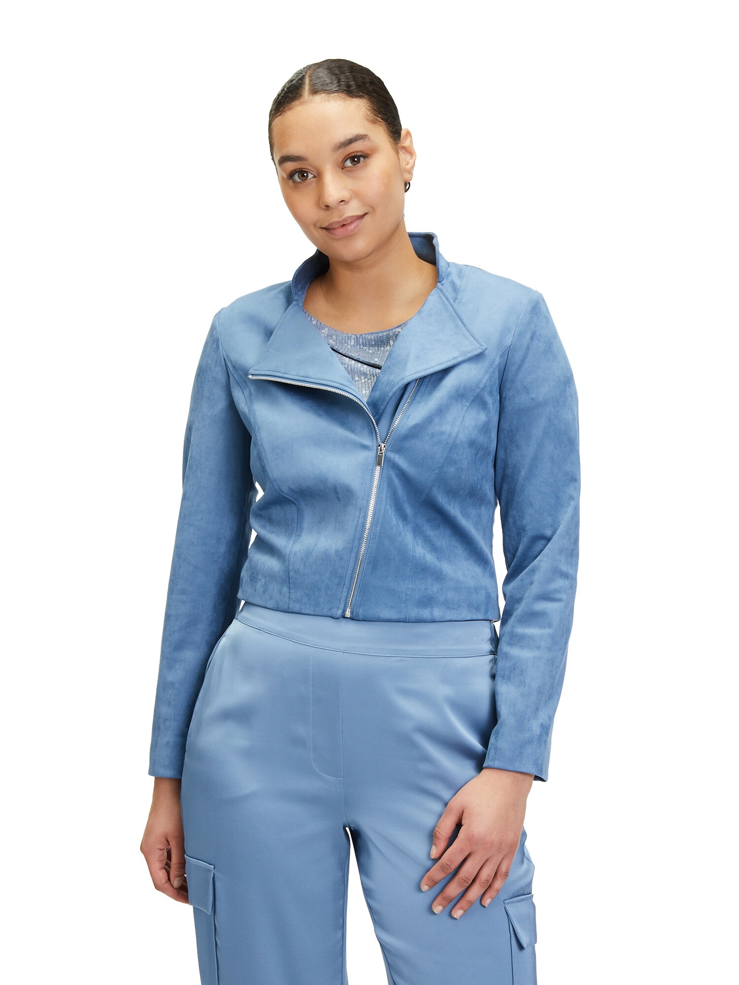 Thumbnail - Vera Mont Bikerjacke mit Reißverschluss