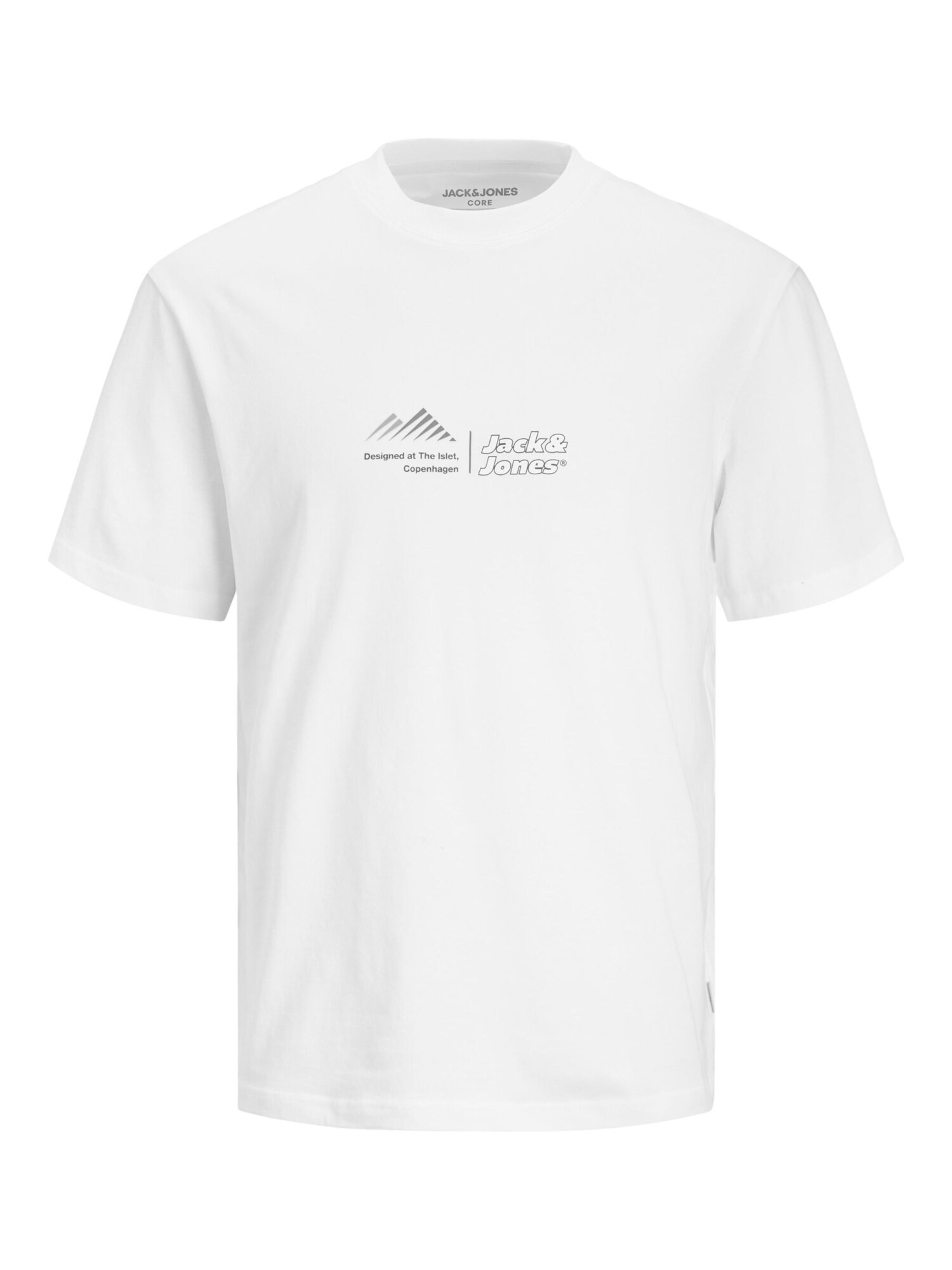 JACK & JONES Póló 'JCOLima'  szürke / olíva / fekete / fehér akciós termékkép 1