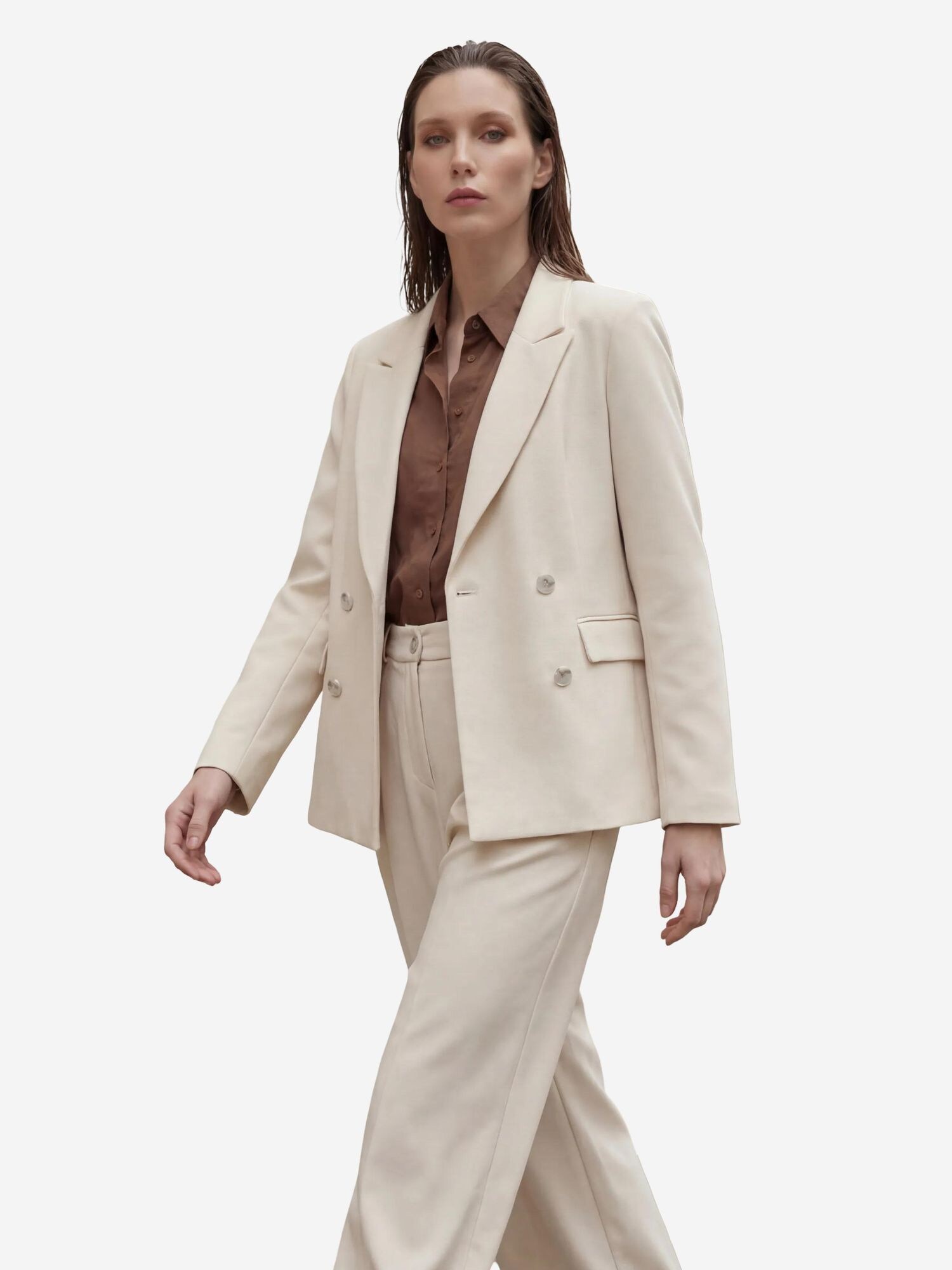 My fashion Blazer  bianco lana