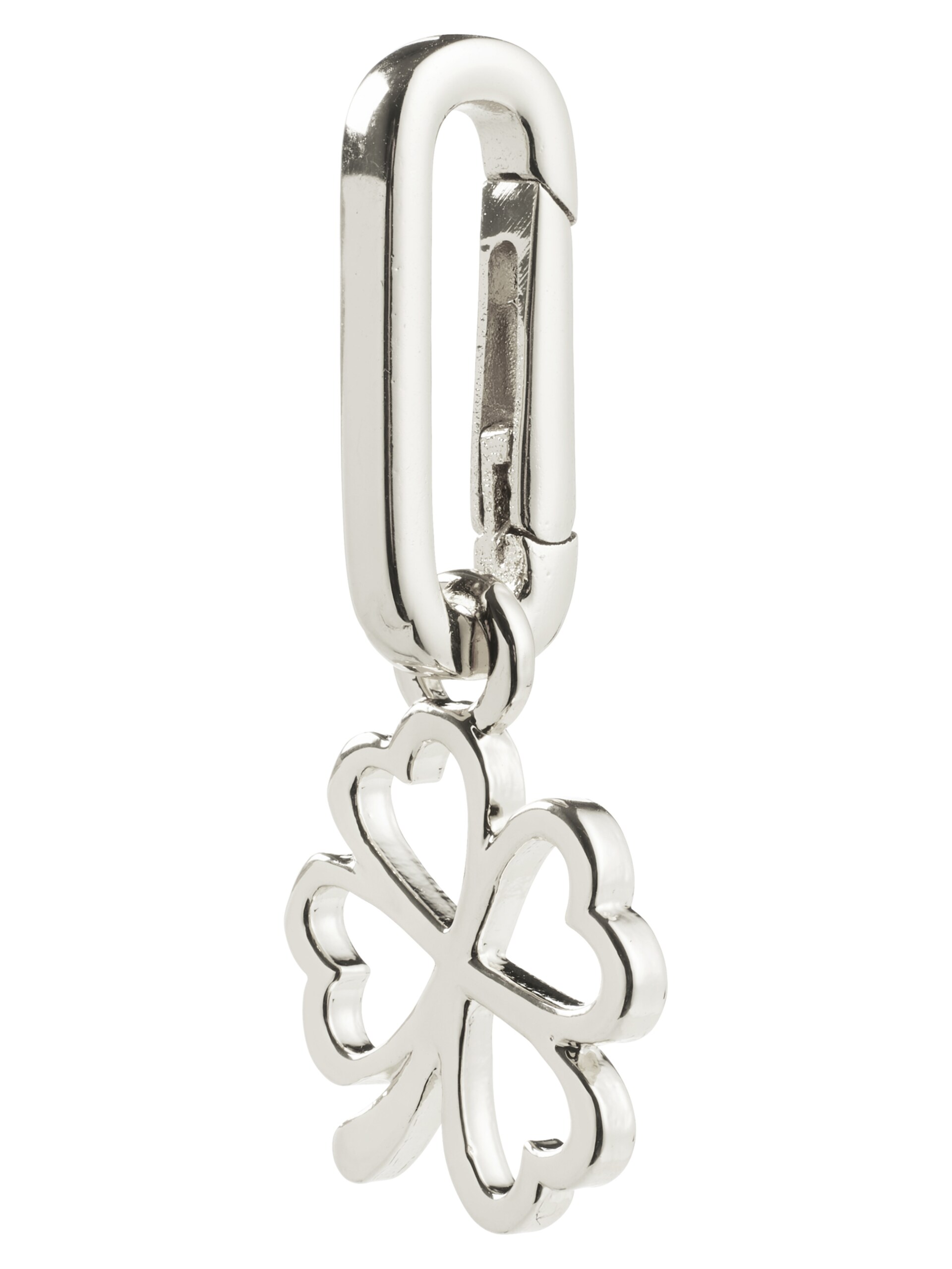 PILGRIM CHARM klöverhänge, silverpläterat armband dam – bild 4