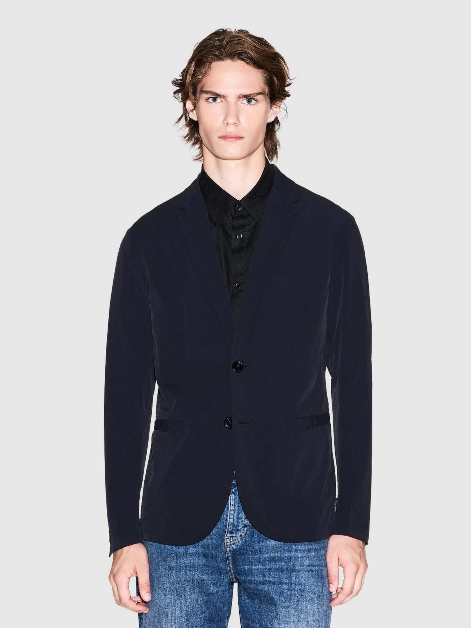 ARMANI EXCHANGE Chaqueta saco negro – imagen 2