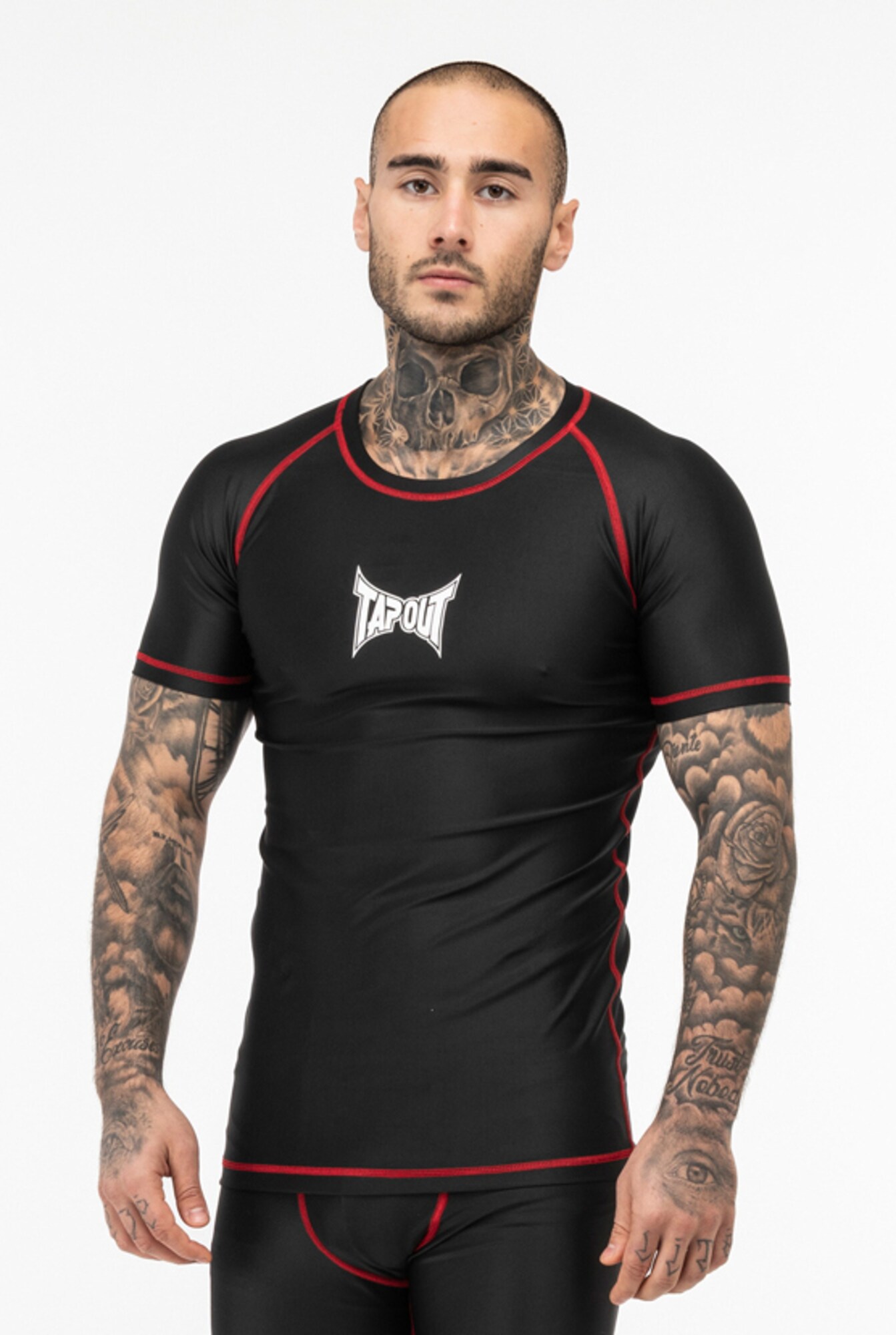 Tapout Póló 'CRYSTAL'  piros / fekete / fehér termék 2. képe