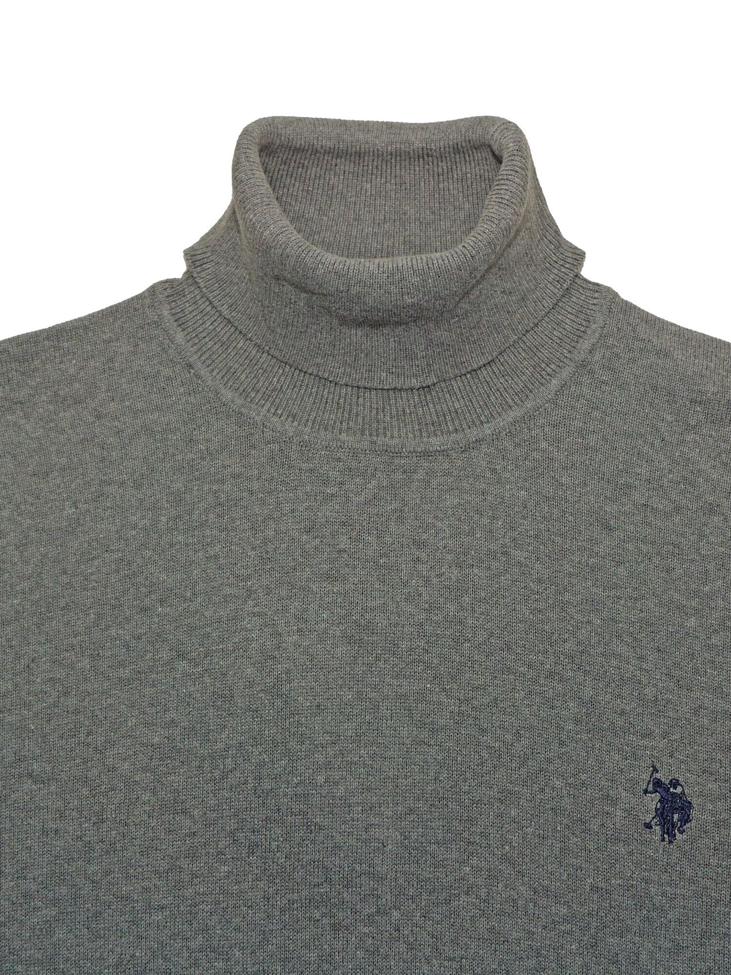 U.S. POLO ASSN. Sveter modrá / sivá (obrázok 4)