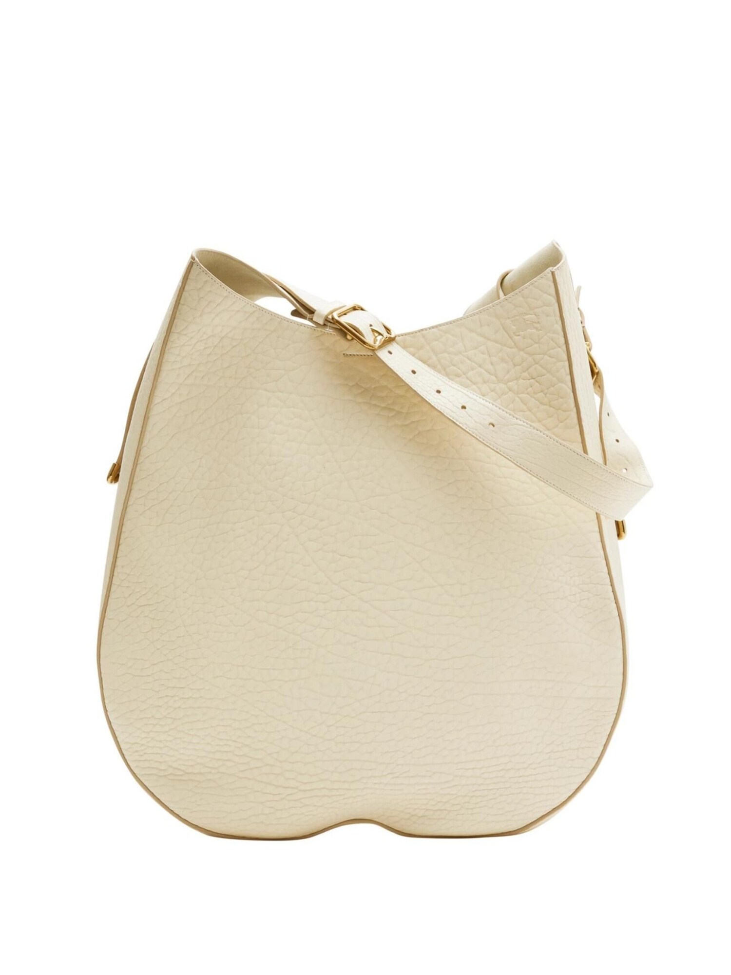 BURBERRY Bolso de hombro 'XL CHESS SHOULDER 42x12x46cm'  blanco perla – imagen 3