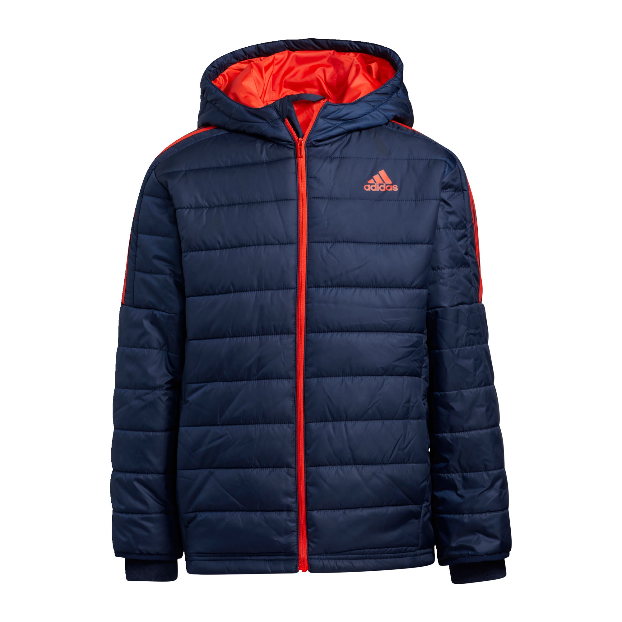 ADIDAS PERFORMANCE Laisvalaikio striukė  tamsiai mėlyna / raudona