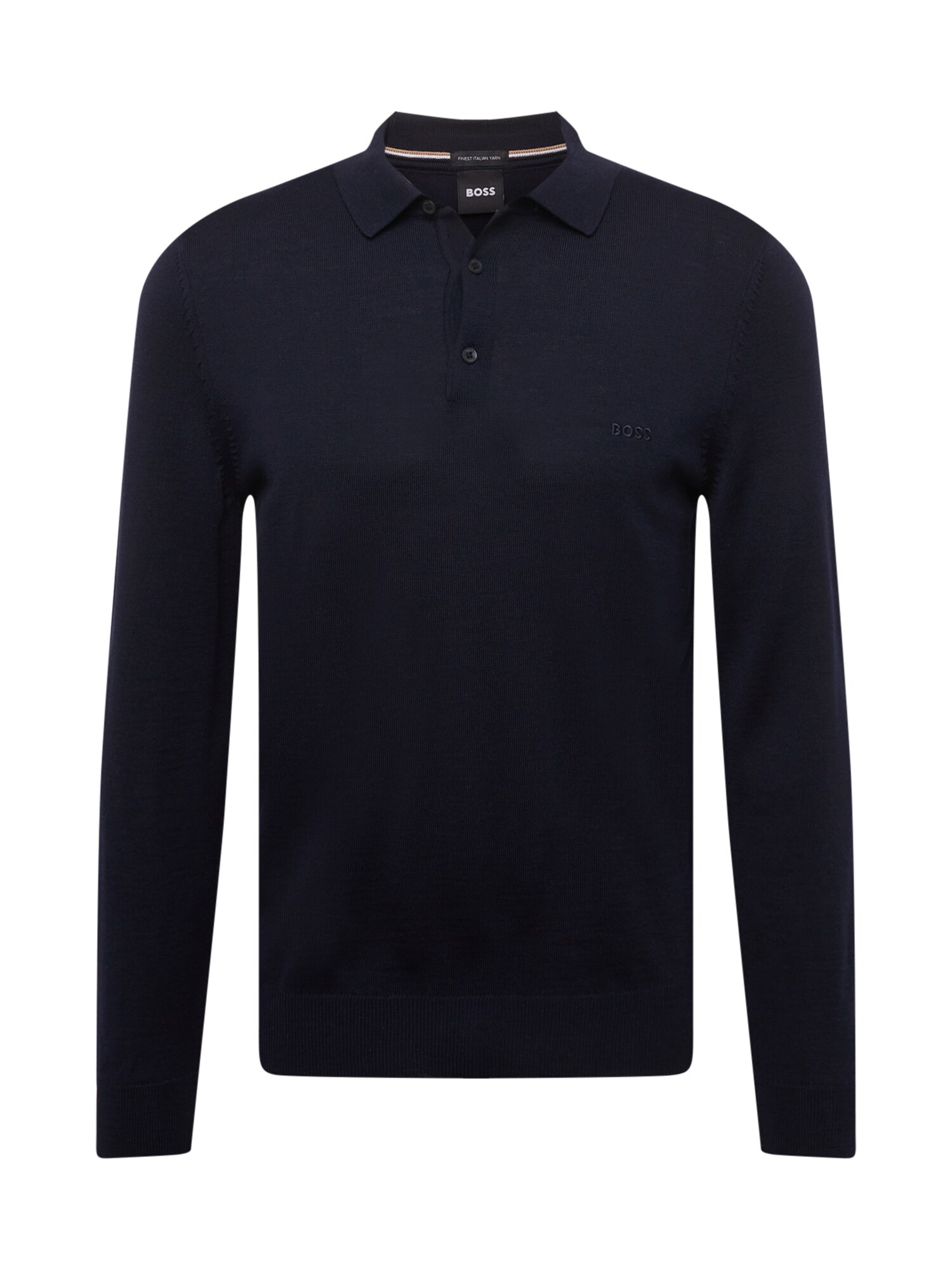 BOSS Pulover Bono  albastru închis