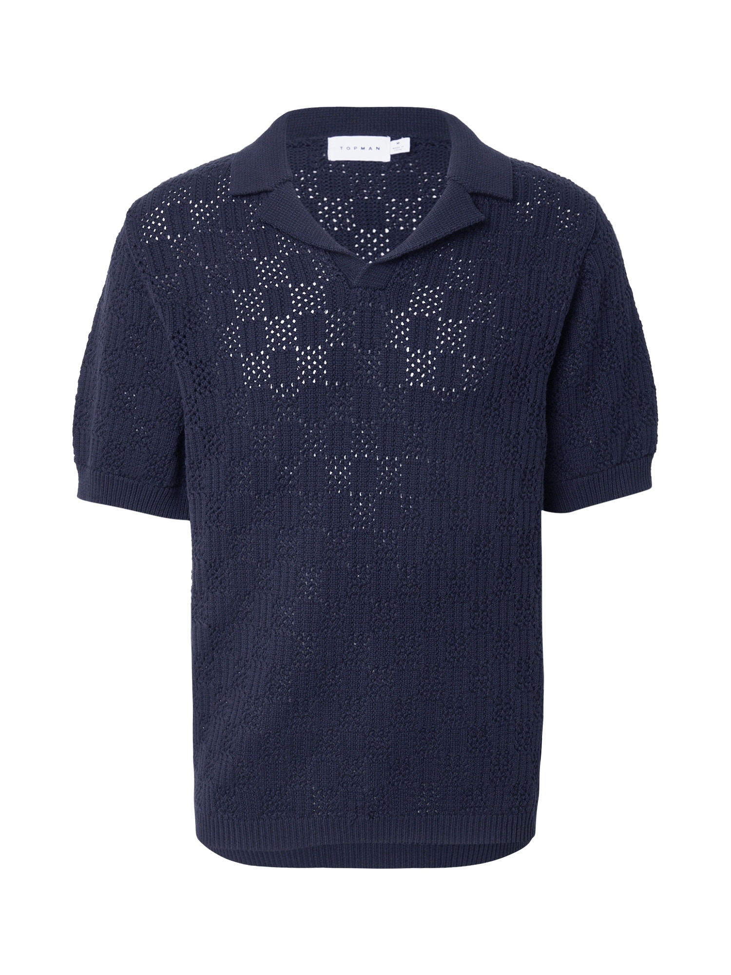 TOPMAN Pulóver fekete akciós termékkép 1