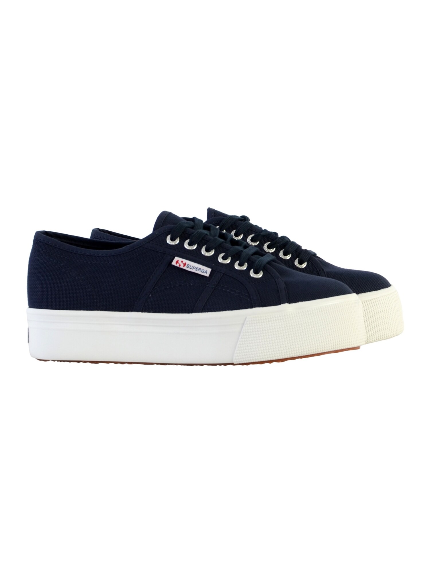 SUPERGA Calzado deportivo con cordones azul – imagen 3