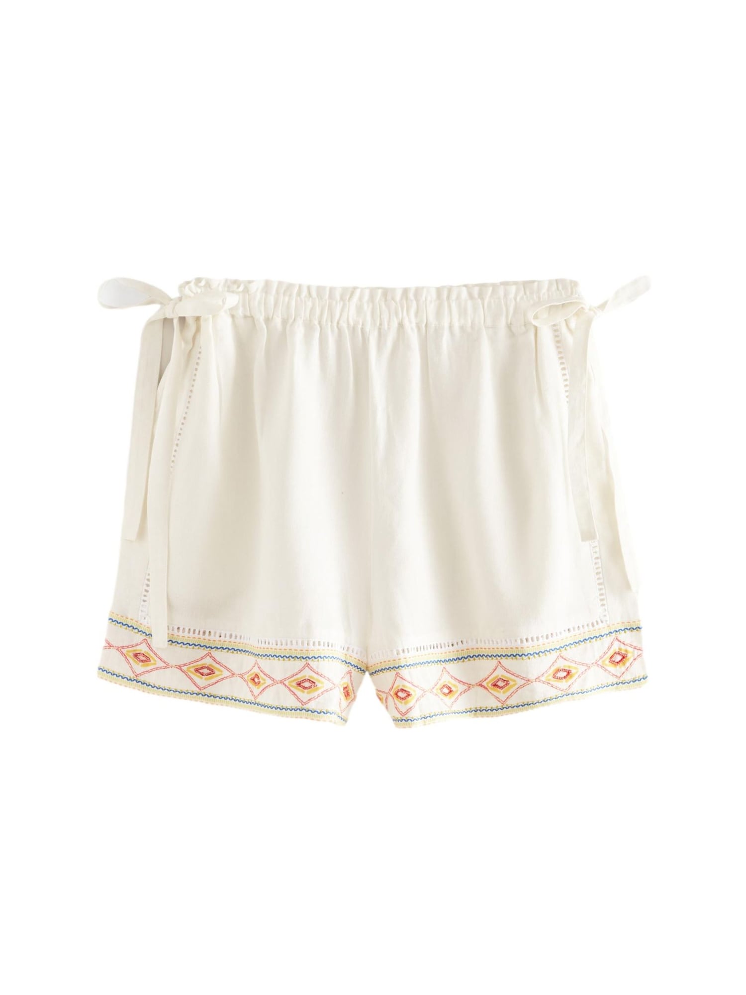 Next Pantaloni  albastru închis / galben / roșu / alb