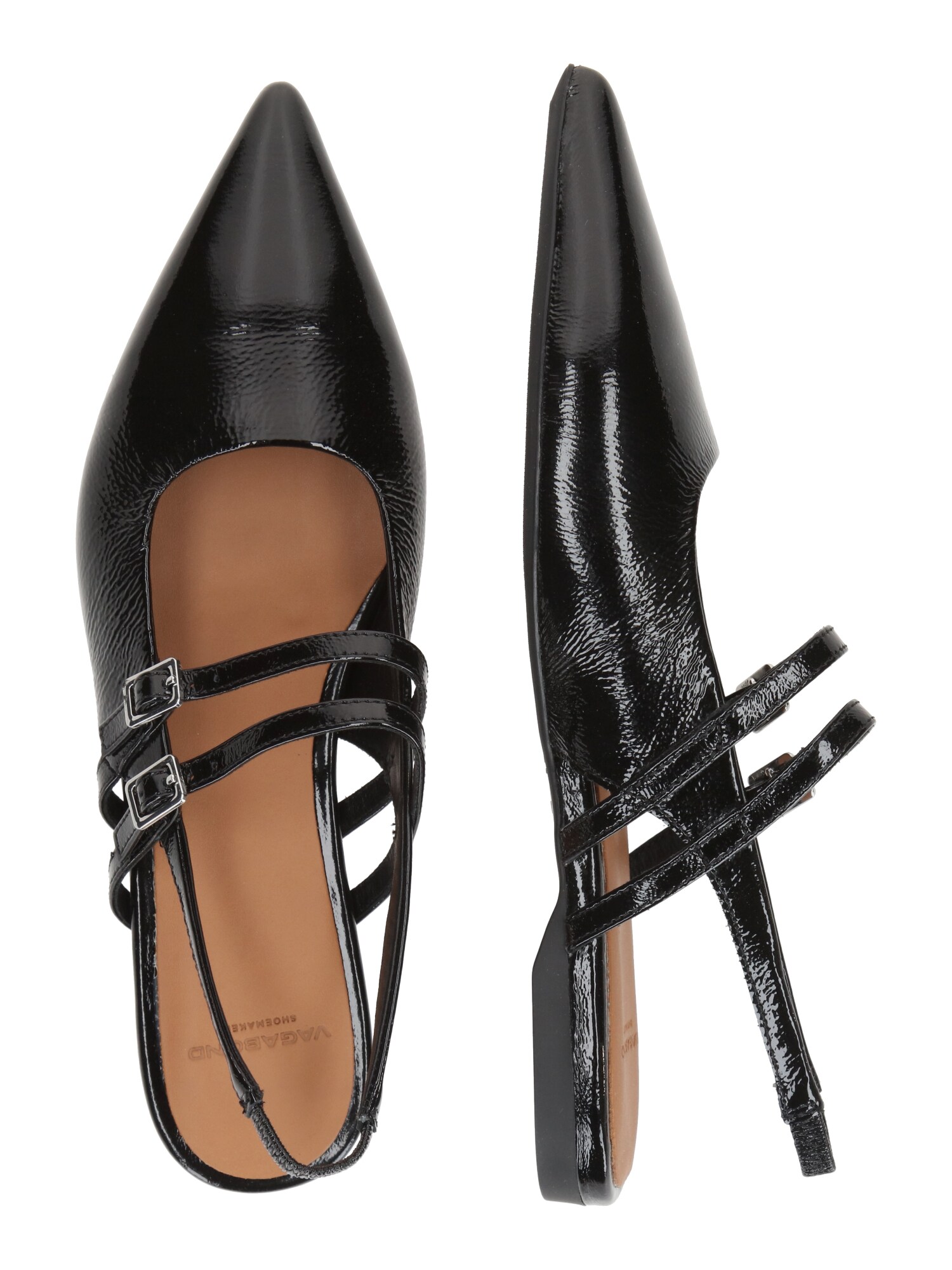 VAGABOND SHOEMAKERS Sling körömcipők 'HERMINE'  fekete termék 2. képe
