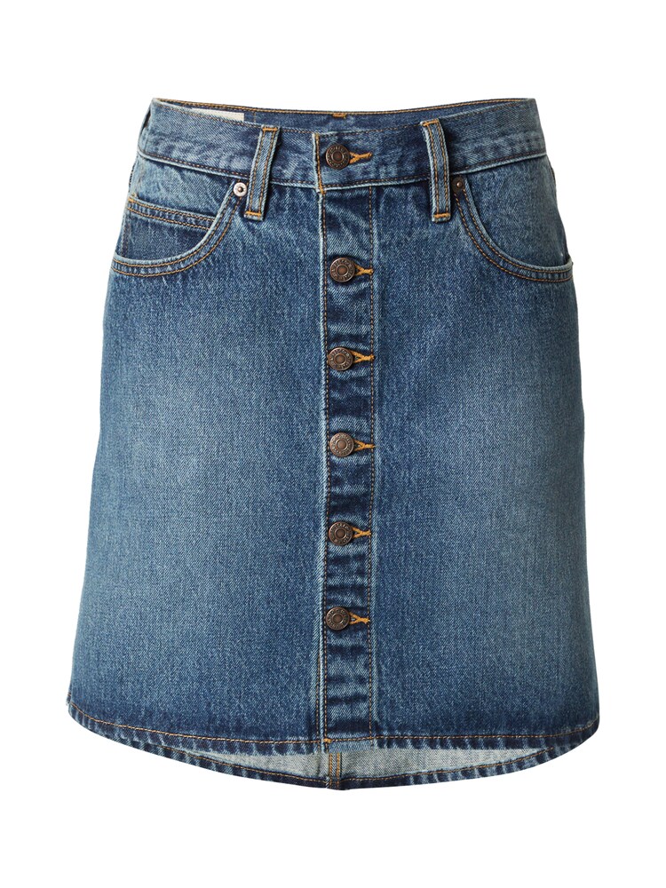 LEVI'S Szoknyák 'Retro Button Front Skirt' Női kék , Méret 28