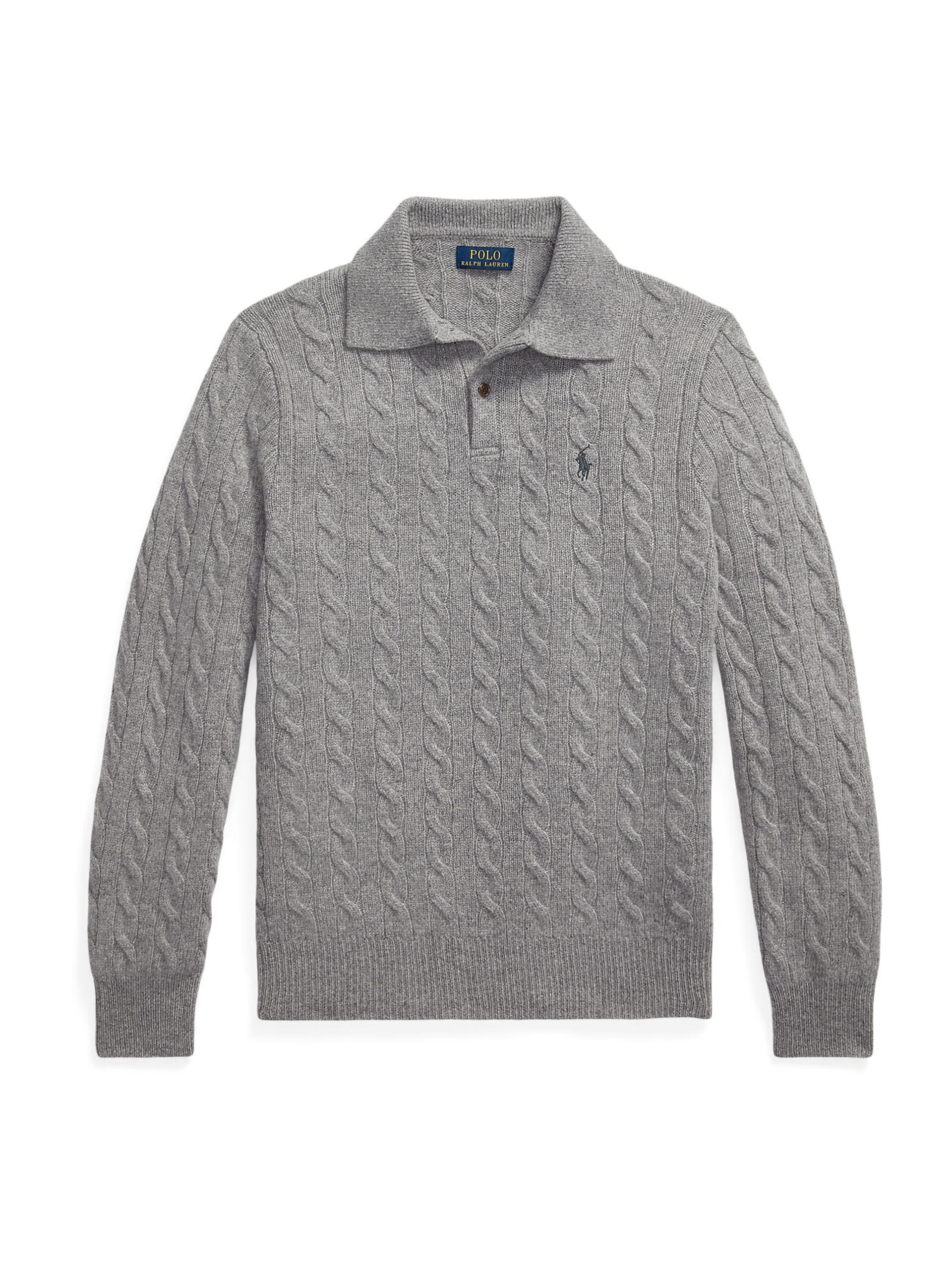 Polo Ralph Lauren Cable-Knit Wool-Cashmere Sweater tröjor herr – bild 7
