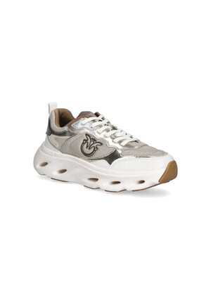 PINKO Zapatillas deportivas bajas  platino