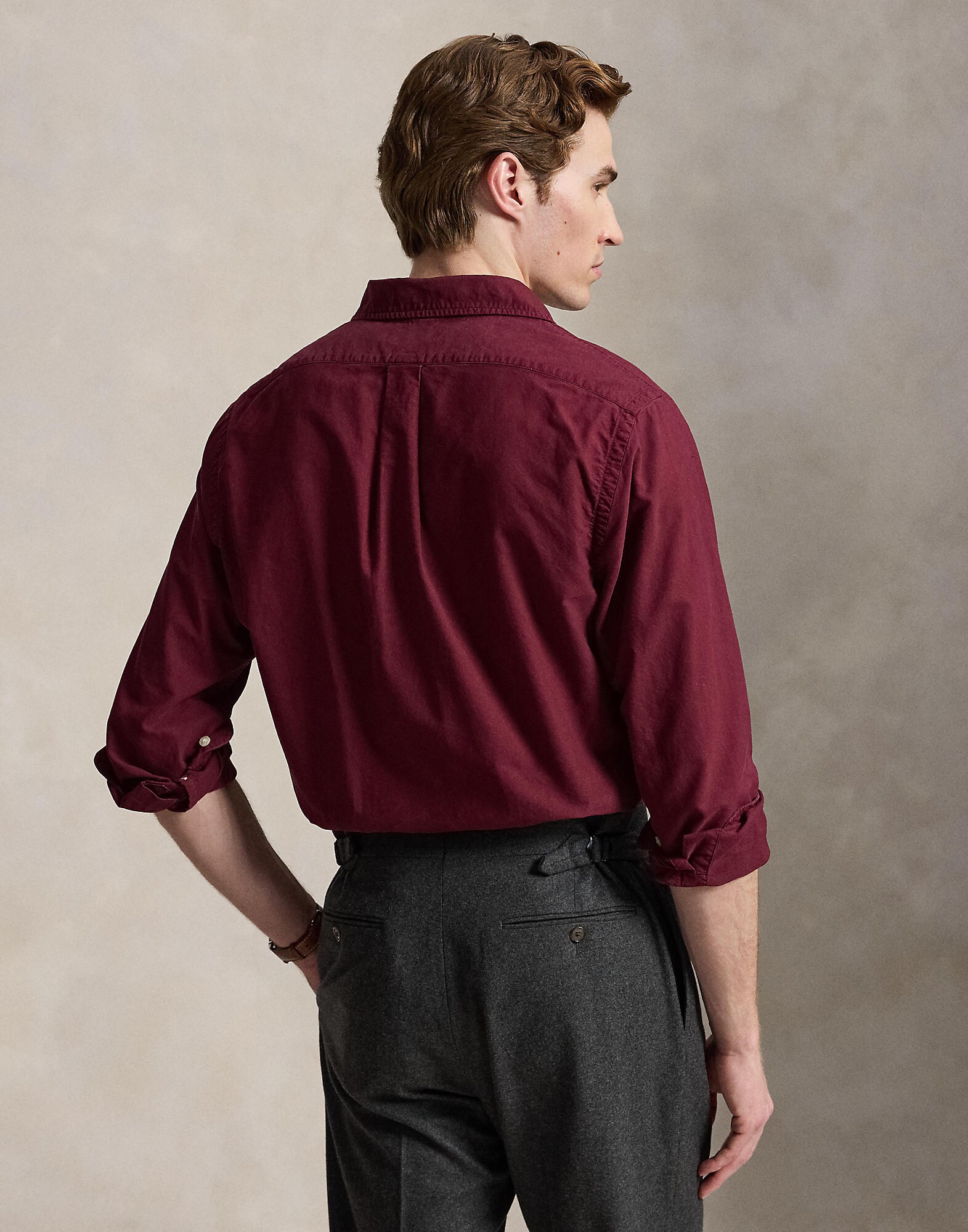 Polo Ralph Lauren Camisa rojo vino – imagen 7