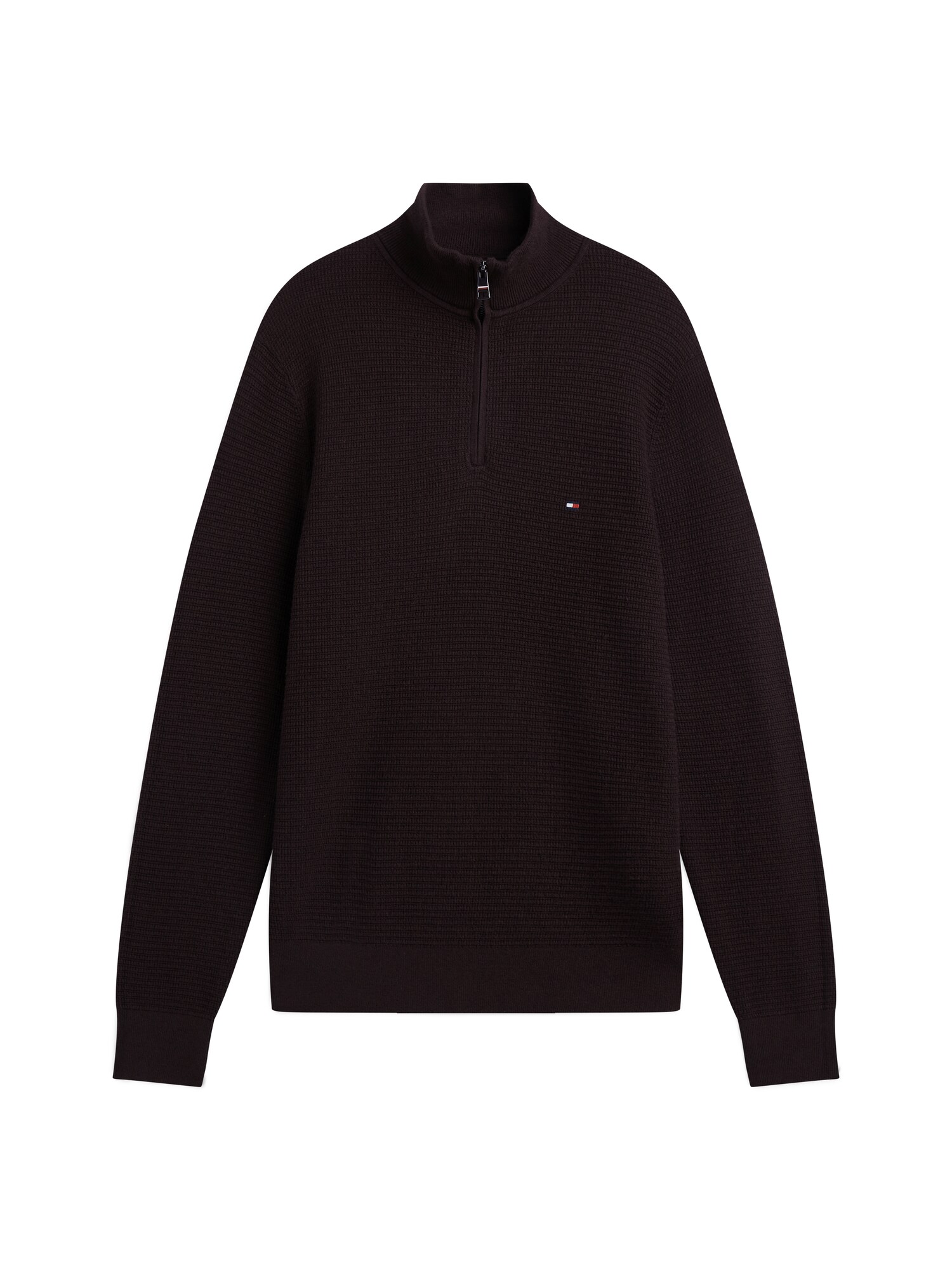TOMMY HILFIGER Pulover maro închis
