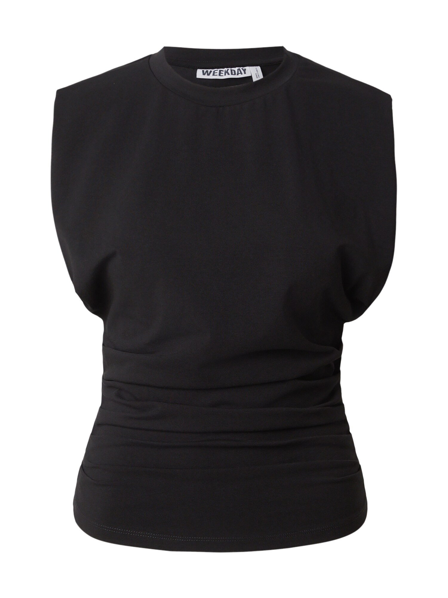 WEEKDAY Top 'Georgina'  čierna