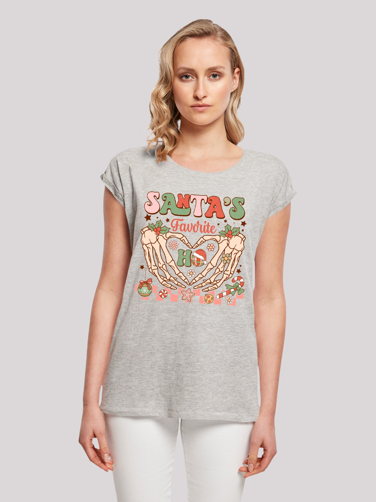 Thumbnail - F4NT4STIC Shirt Santas favorite Ho Ho Ho Christmas