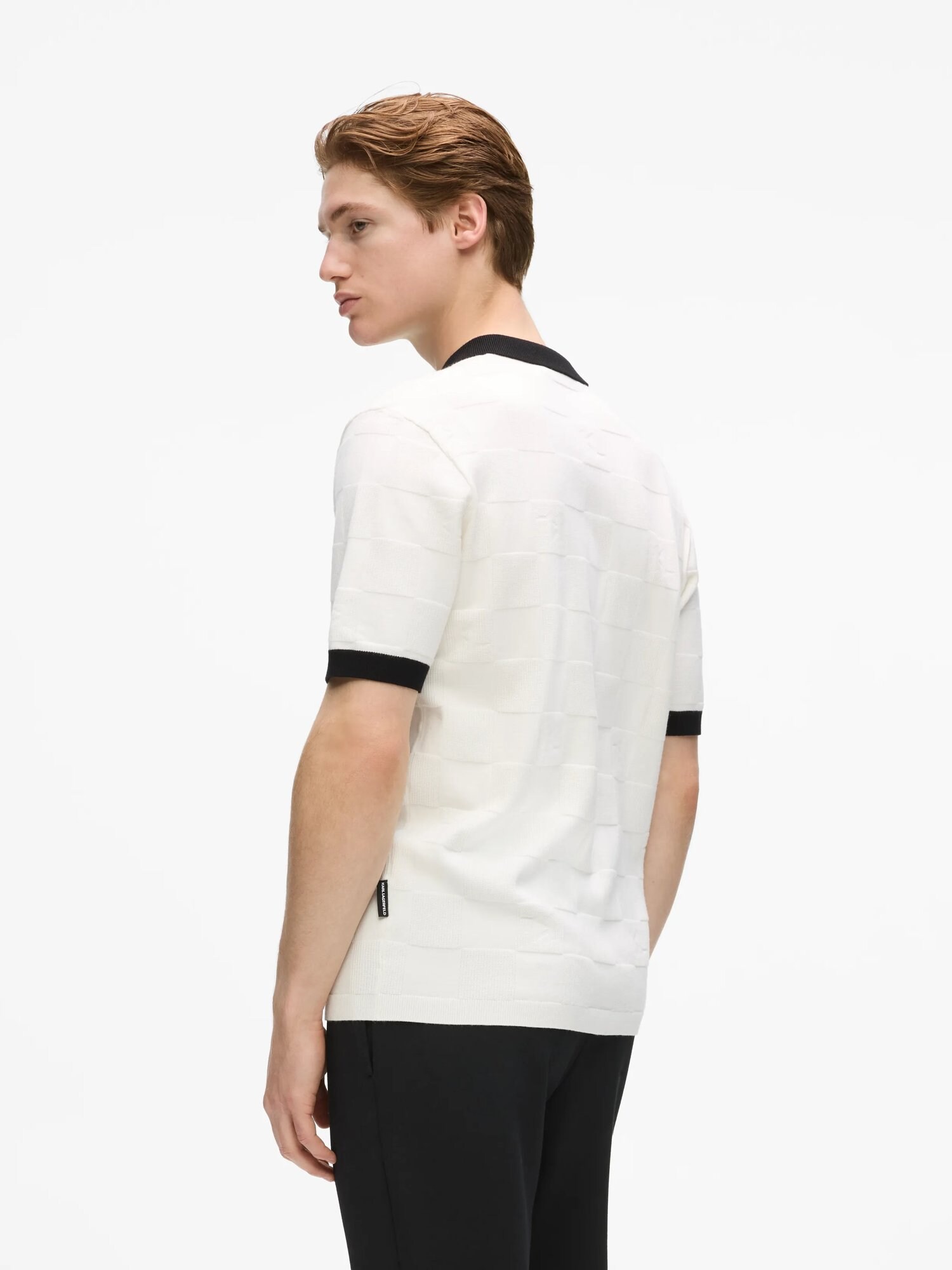 Karl Lagerfeld Jersey negro / blanco – imagen 21