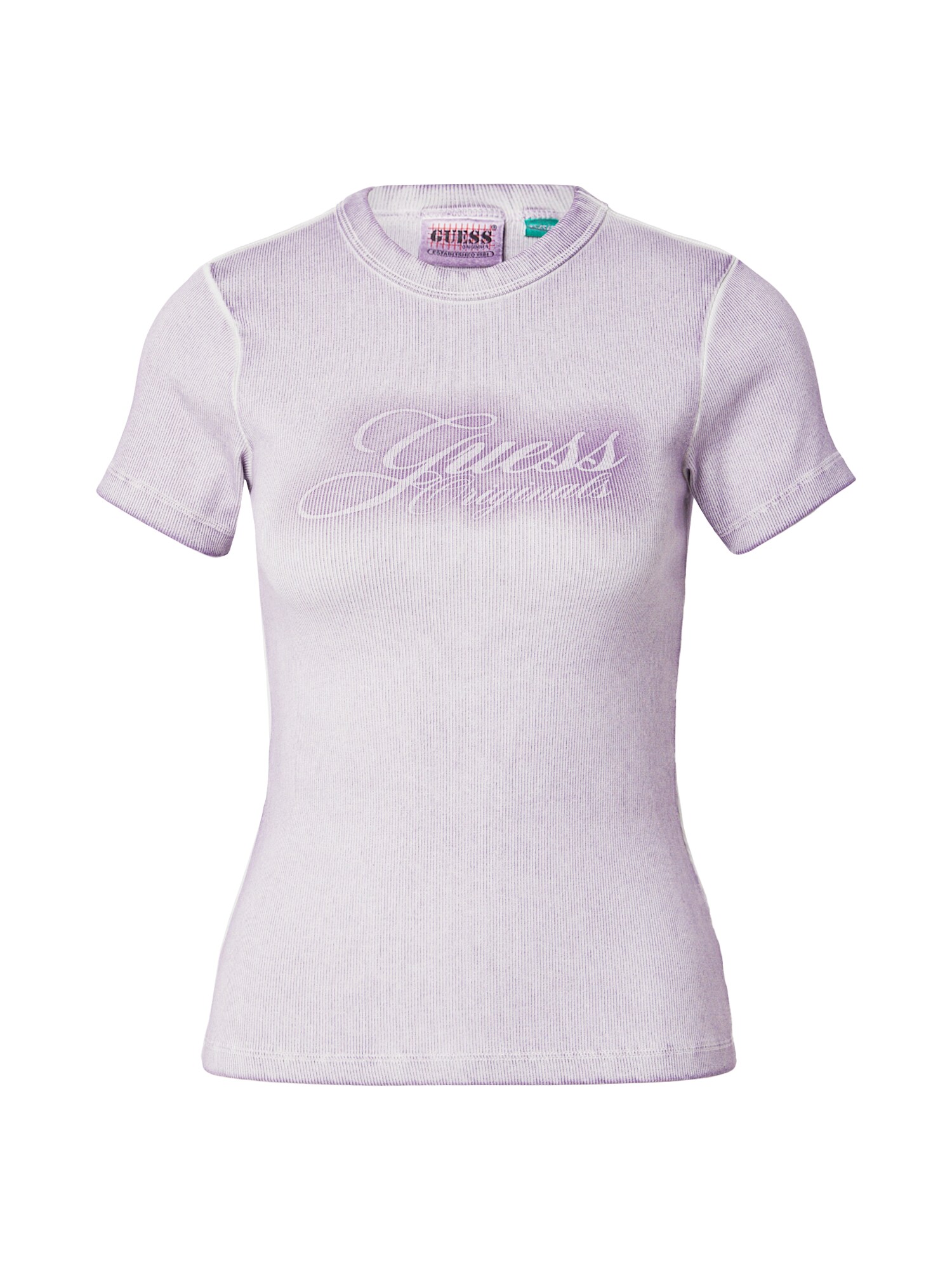 GUESS Originals Póló  pasztellila / sötétlila akciós termékkép 1