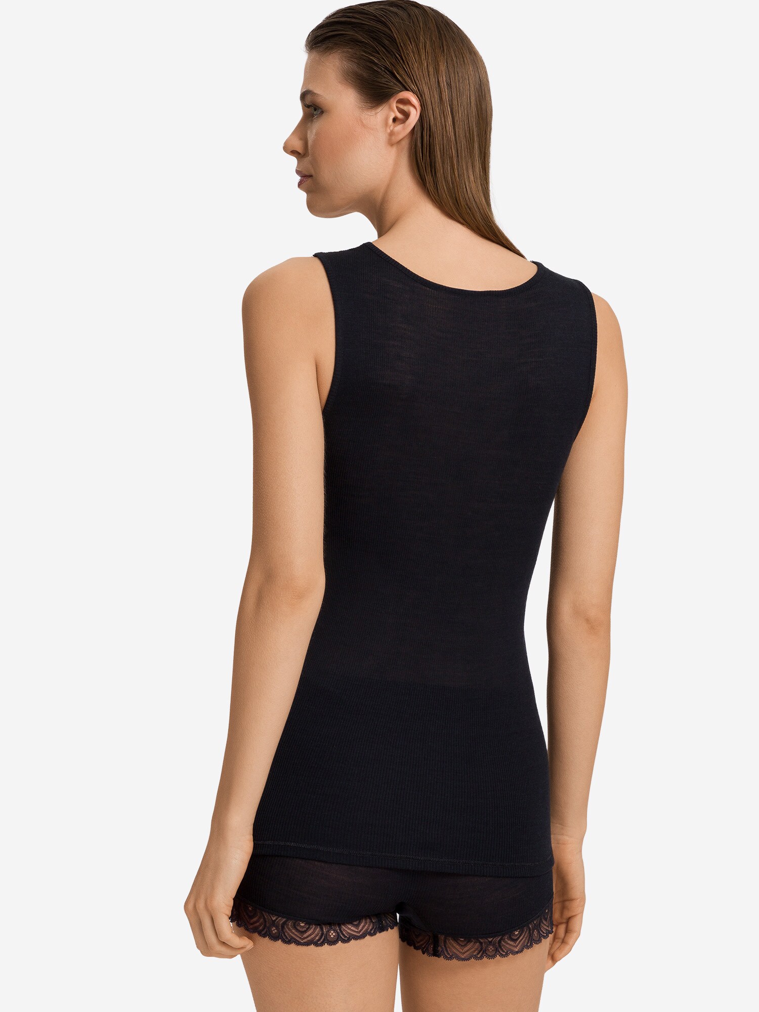 Thumbnail - Hanro Trägertop Woolen Lace