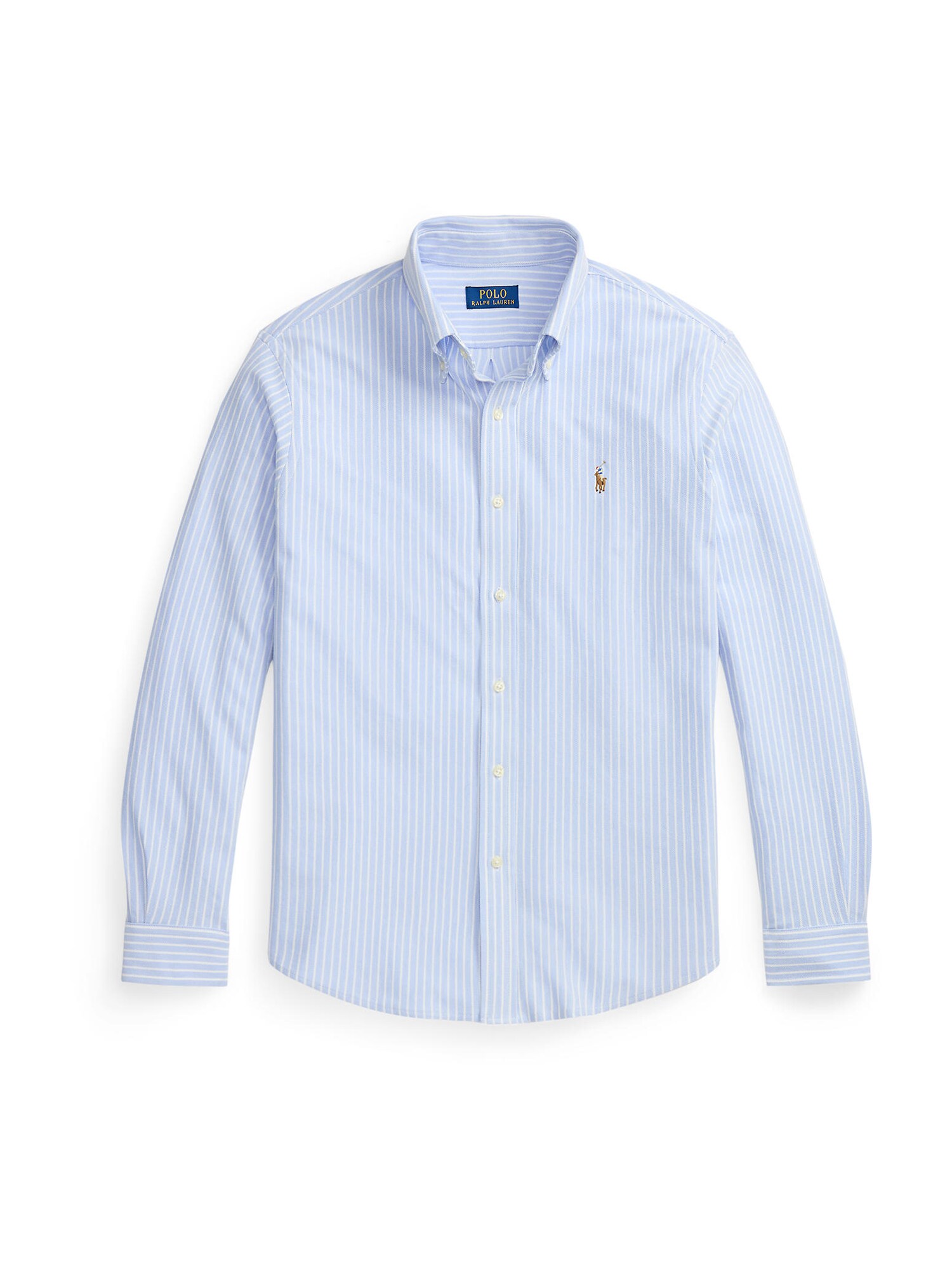 Polo Ralph Lauren Cămașă  albastru deschis / alb