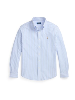 Polo Ralph Lauren Camisa  azul claro / blanco