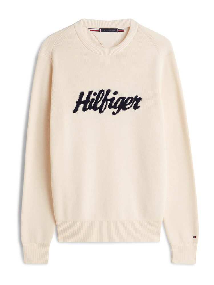 TOMMY HILFIGER Pulóver Férfi bézs , Méret M