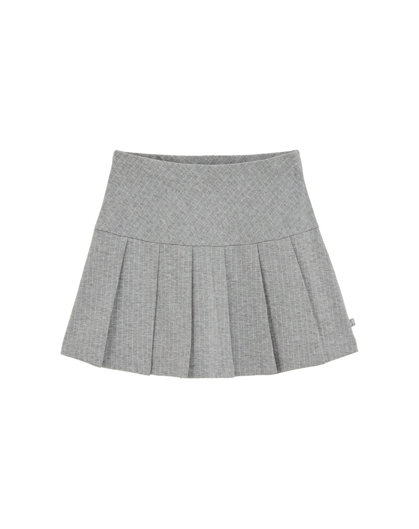 WE Fashion Sukňa sivá / striebornosivá (obrázok 6)