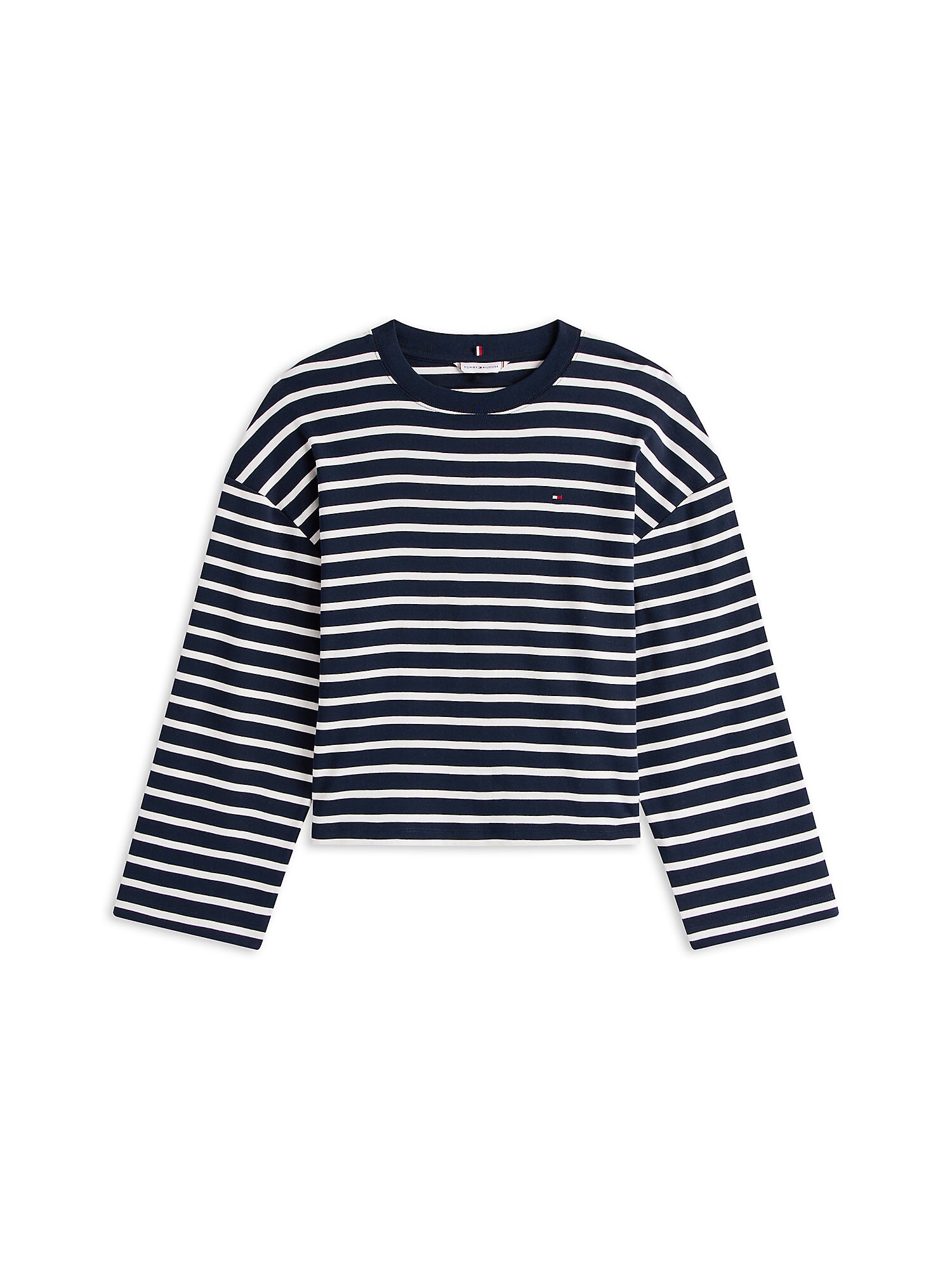 TOMMY HILFIGER Póló 'CODY'  éjkék / piros / fehér akciós termékkép 1