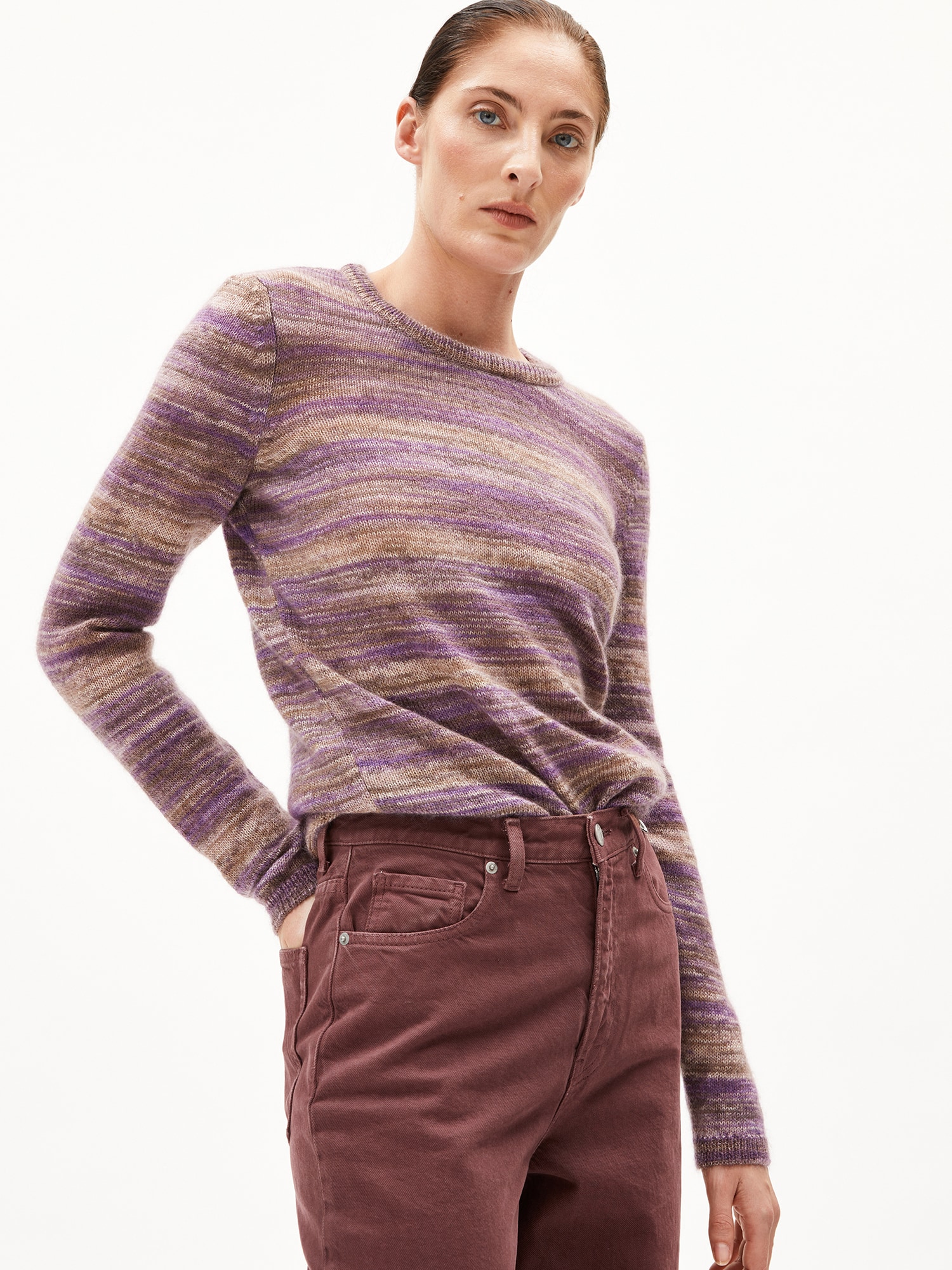 Thumbnail - ARMEDANGELS Strickpullover ROYAA STAMPATO